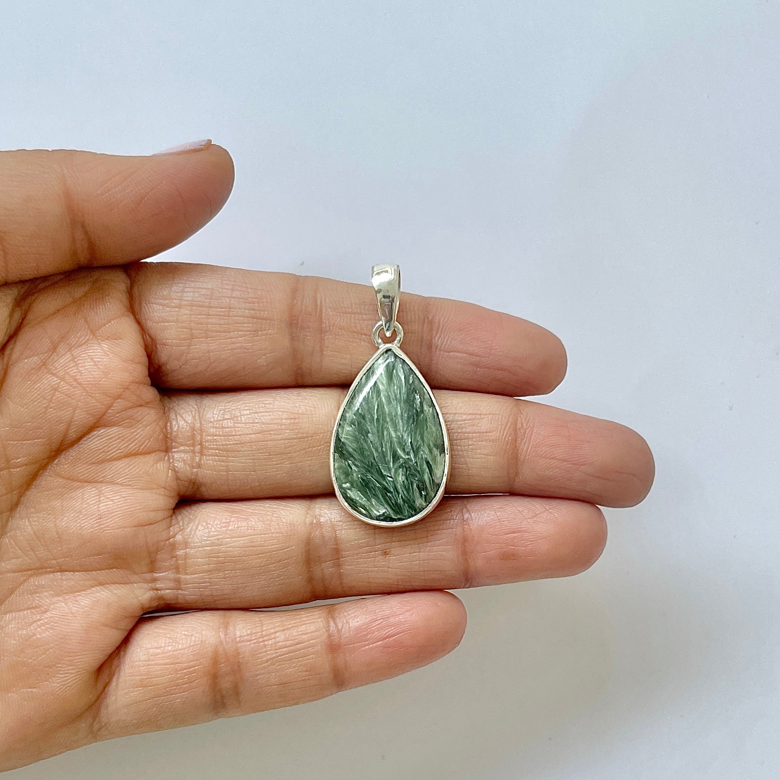 Seraphinite Pendant-(SER-1-15)