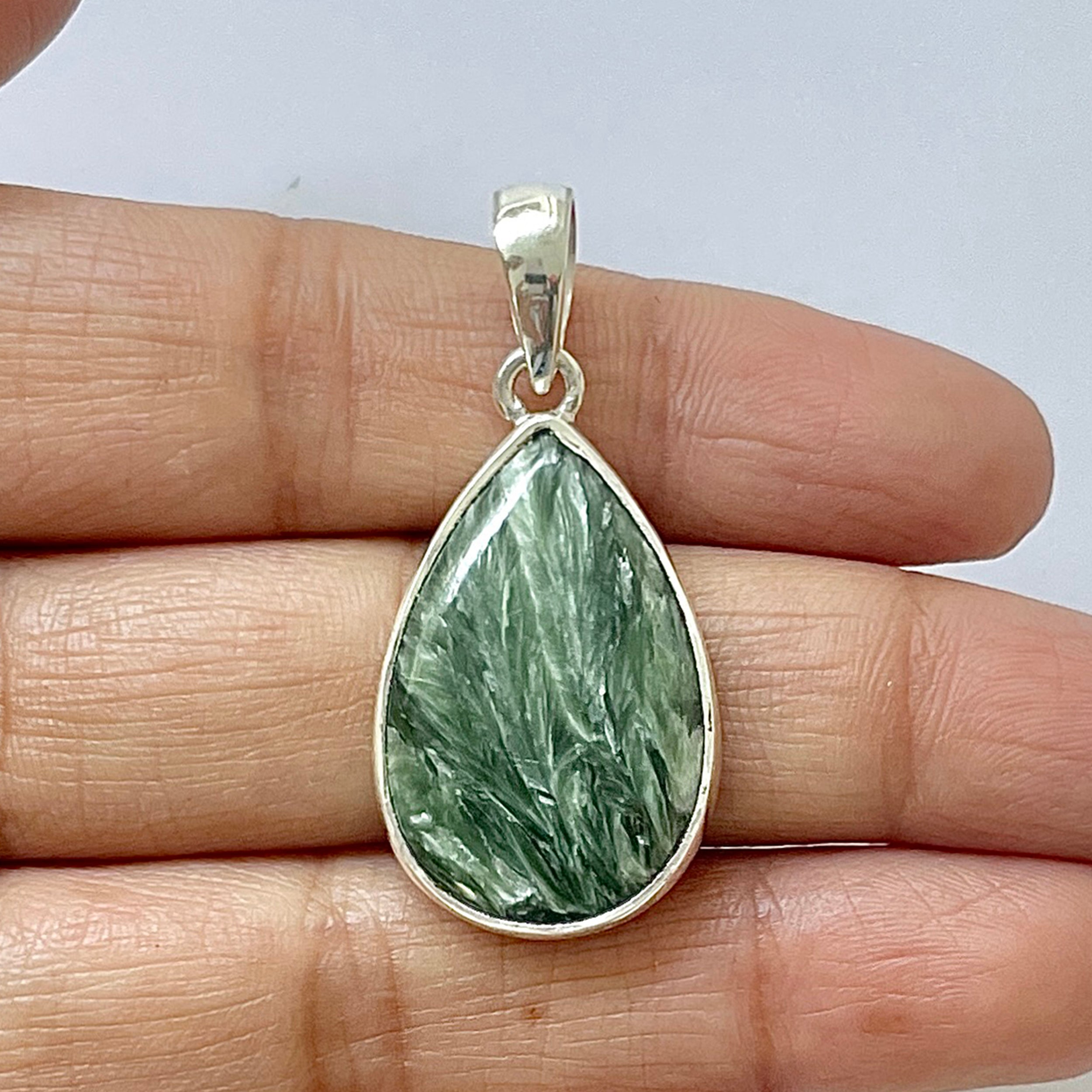 Seraphinite Pendant-(SER-1-15)