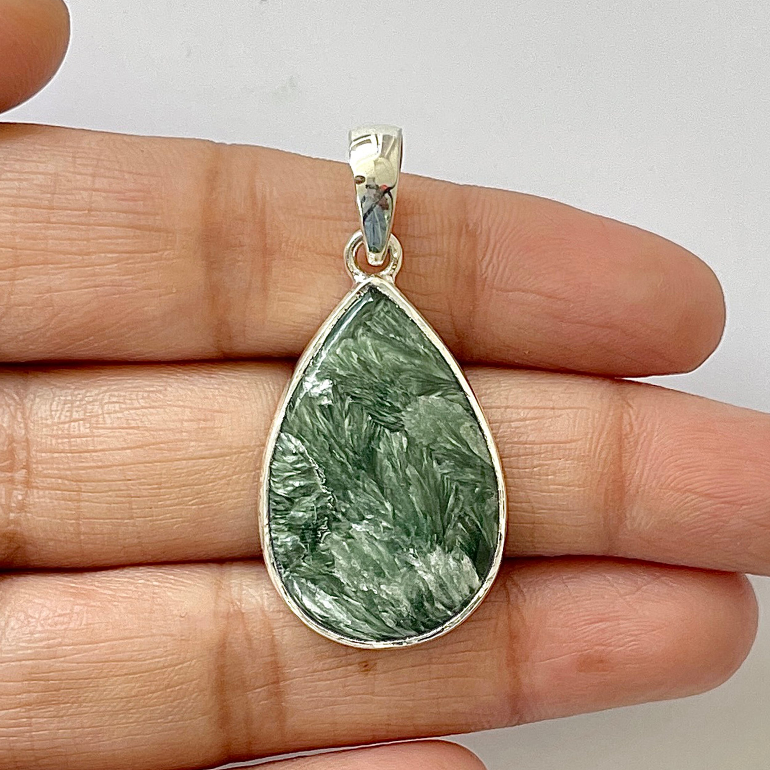 Seraphinite Pendant-(SER-1-19)