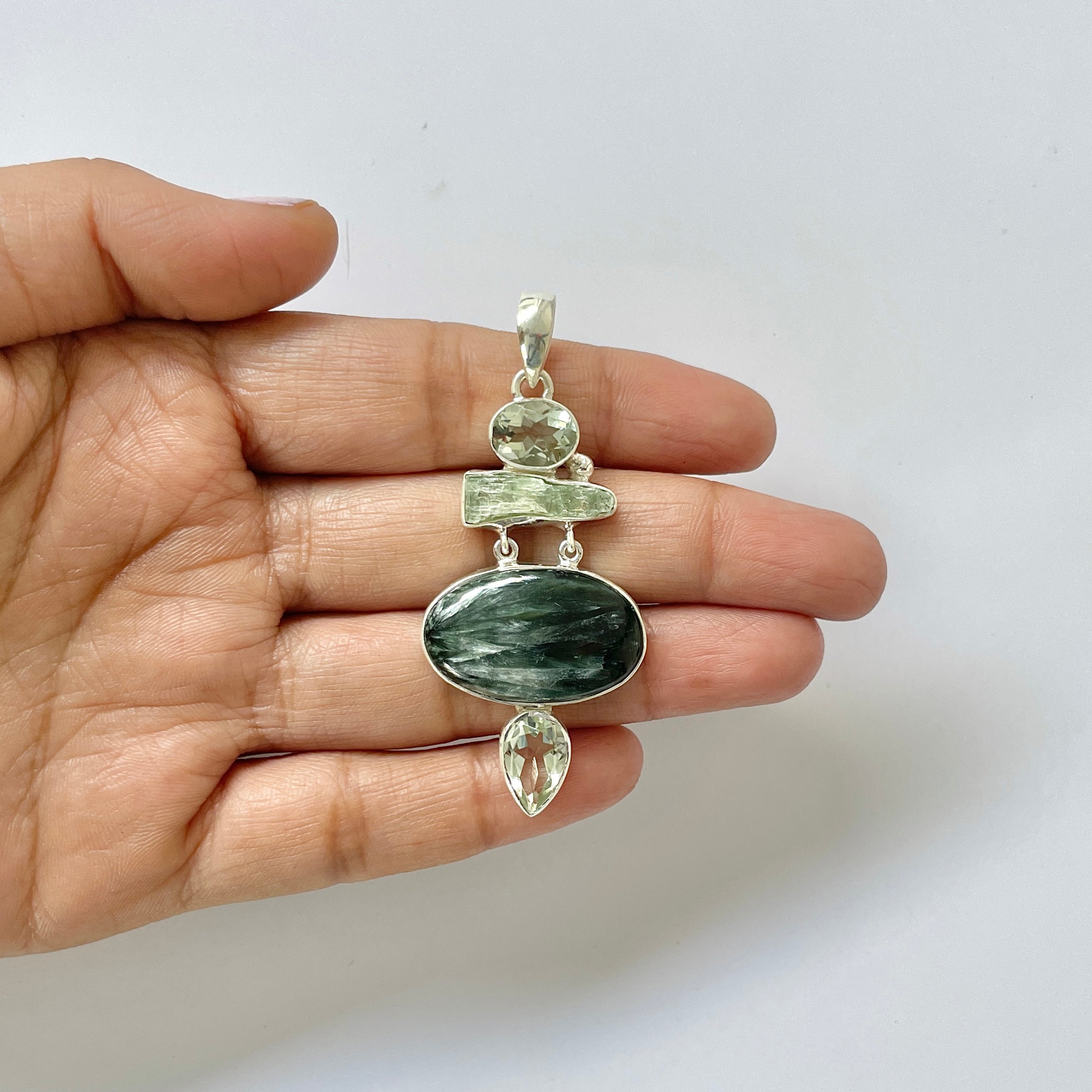 Seraphinite Pendant-(SER-1-23)