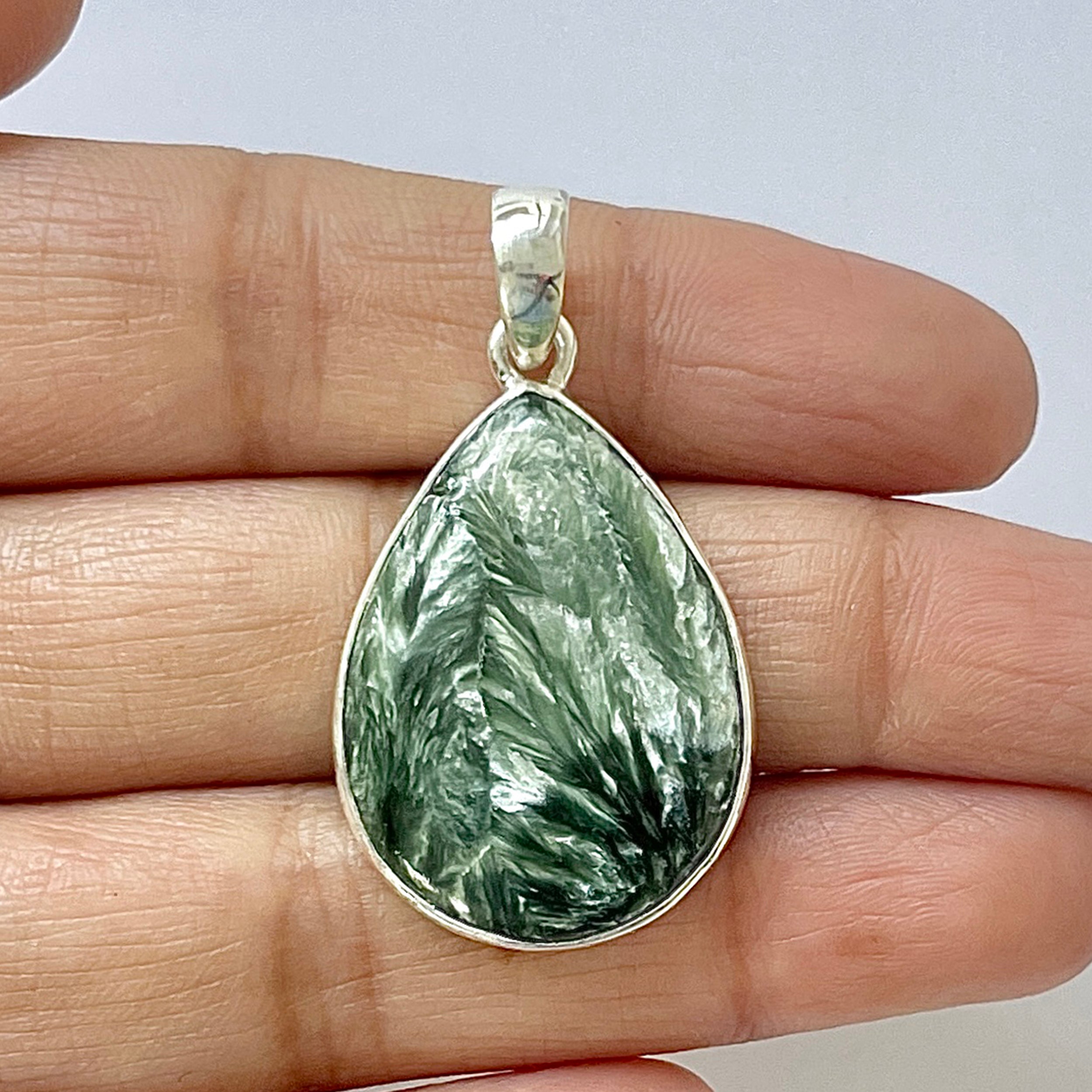 Seraphinite Pendant-(SER-1-24)