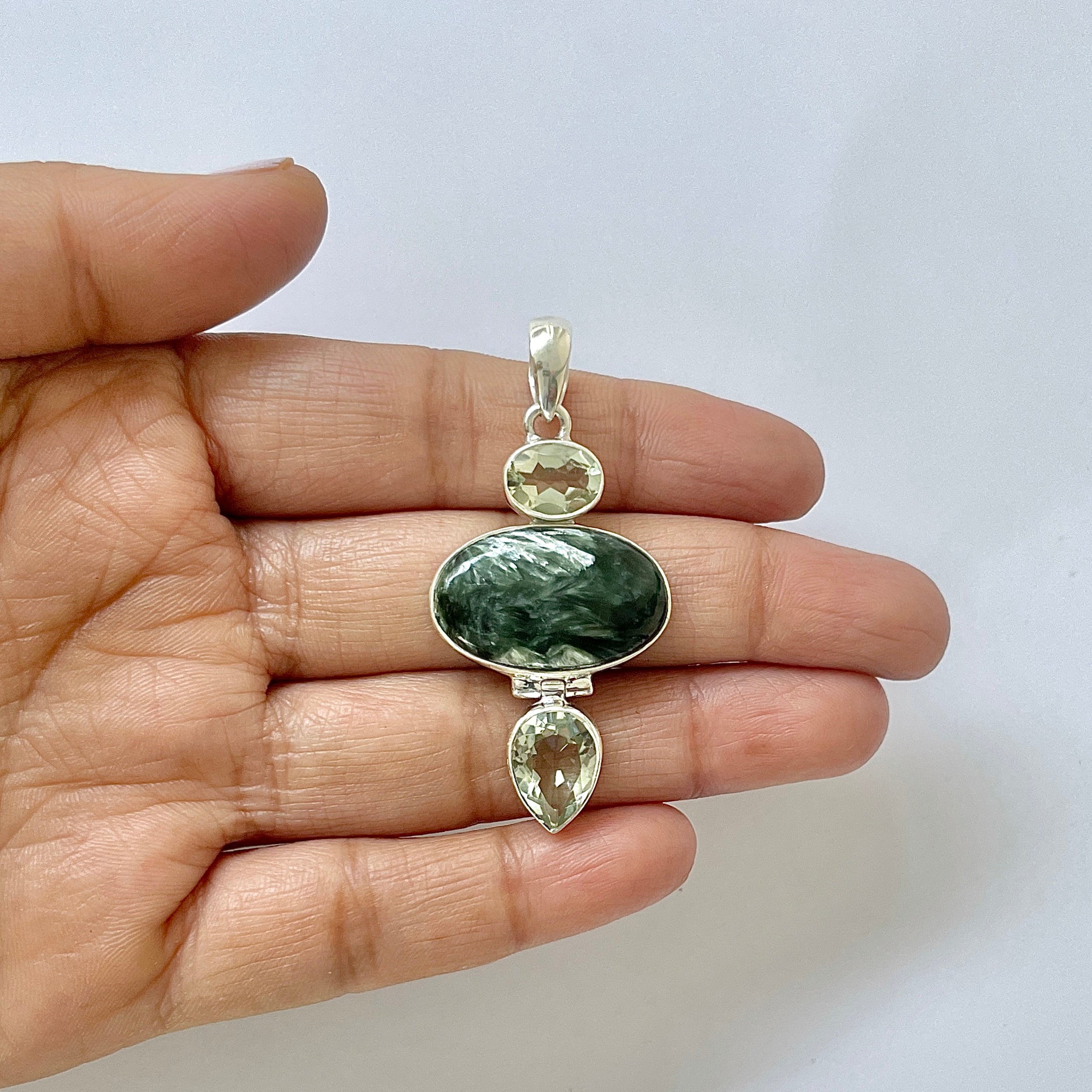 Seraphinite Pendant-(SER-1-3)