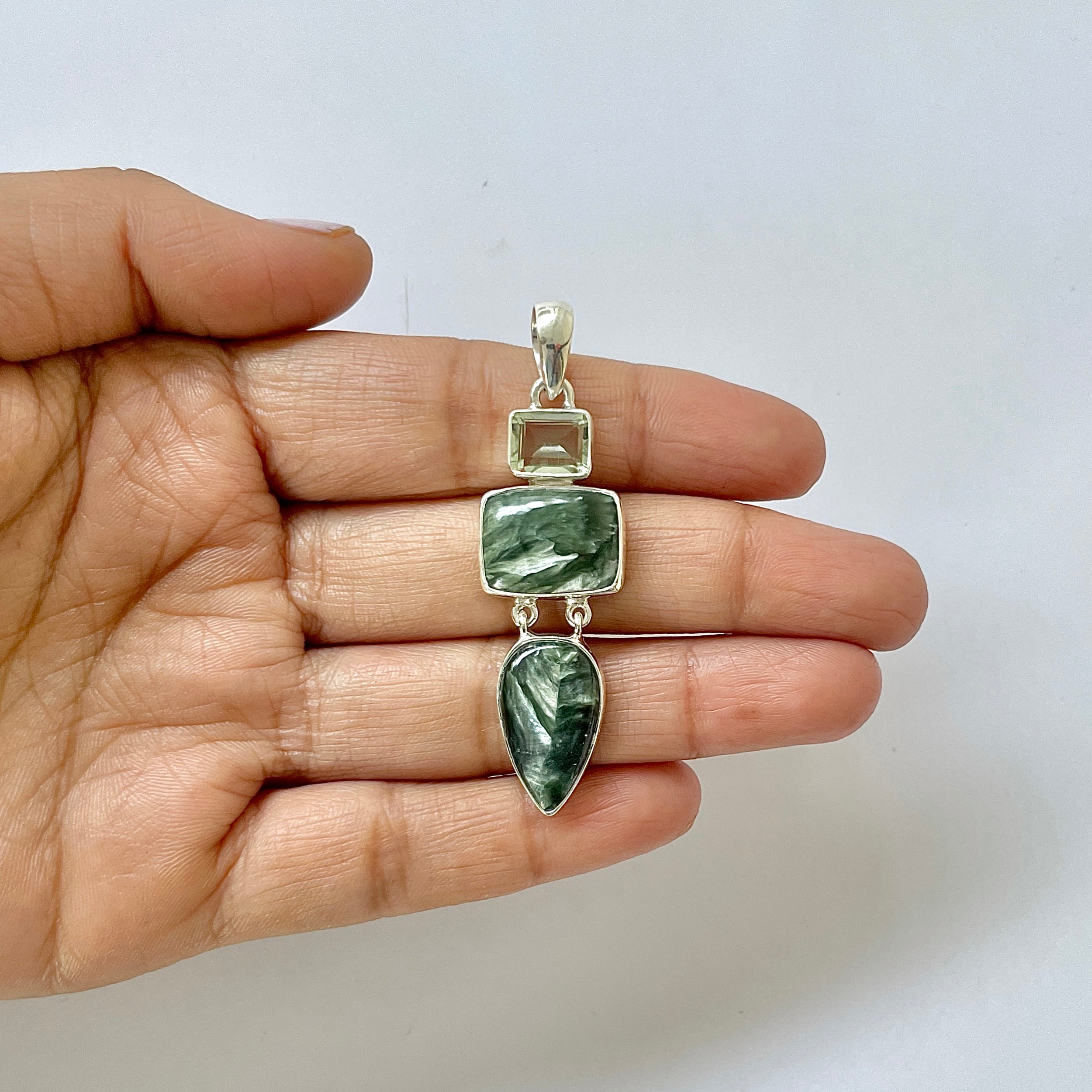 Seraphinite Pendant-(SER-1-5)