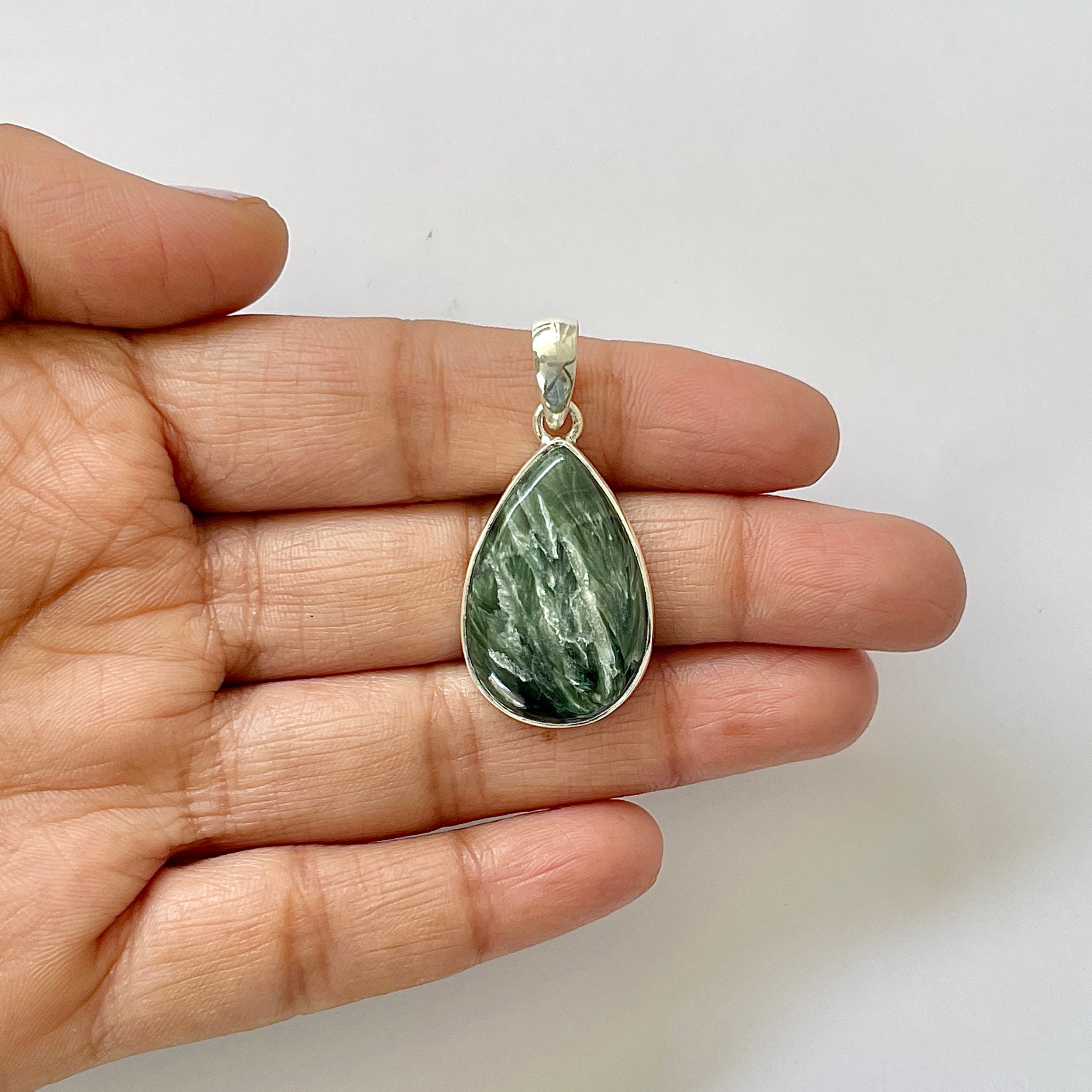 Seraphinite Pendant-(SER-1-50)