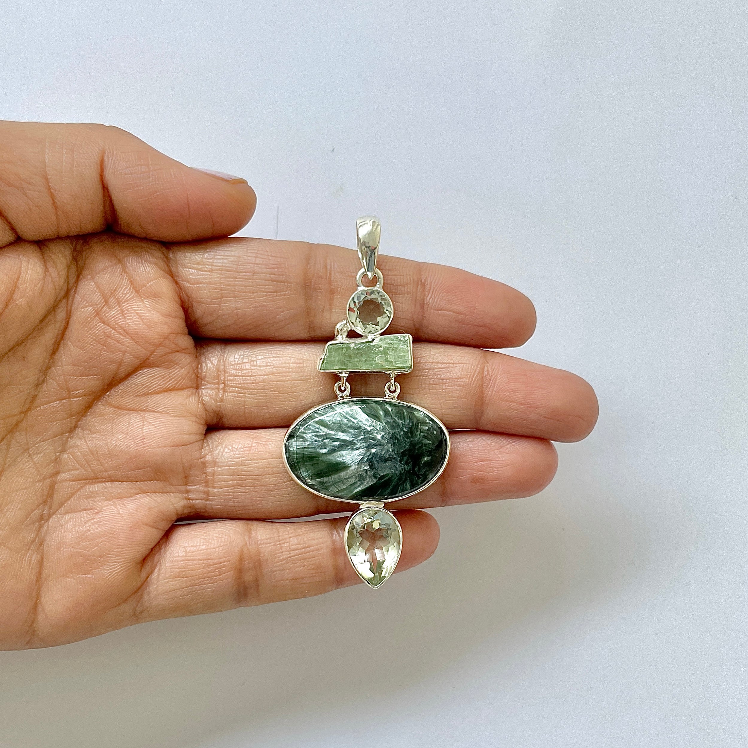 Seraphinite Pendant-(SER-1-7)