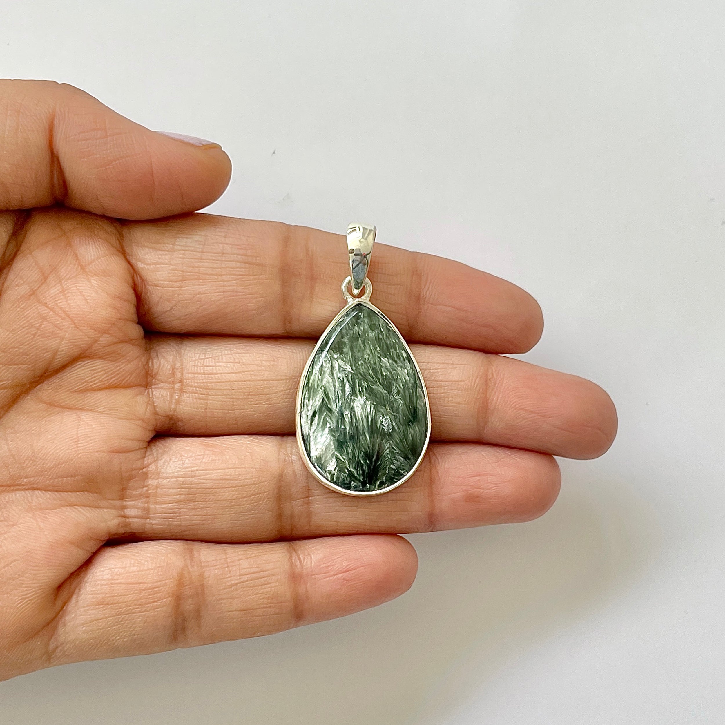 Seraphinite Pendant-(SER-1-8)