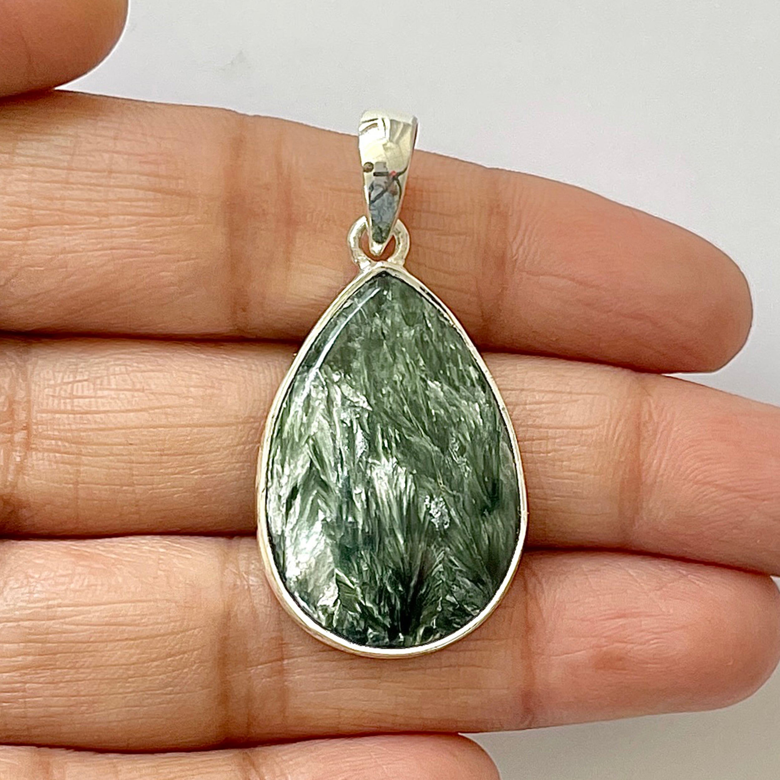 Seraphinite Pendant-(SER-1-8)
