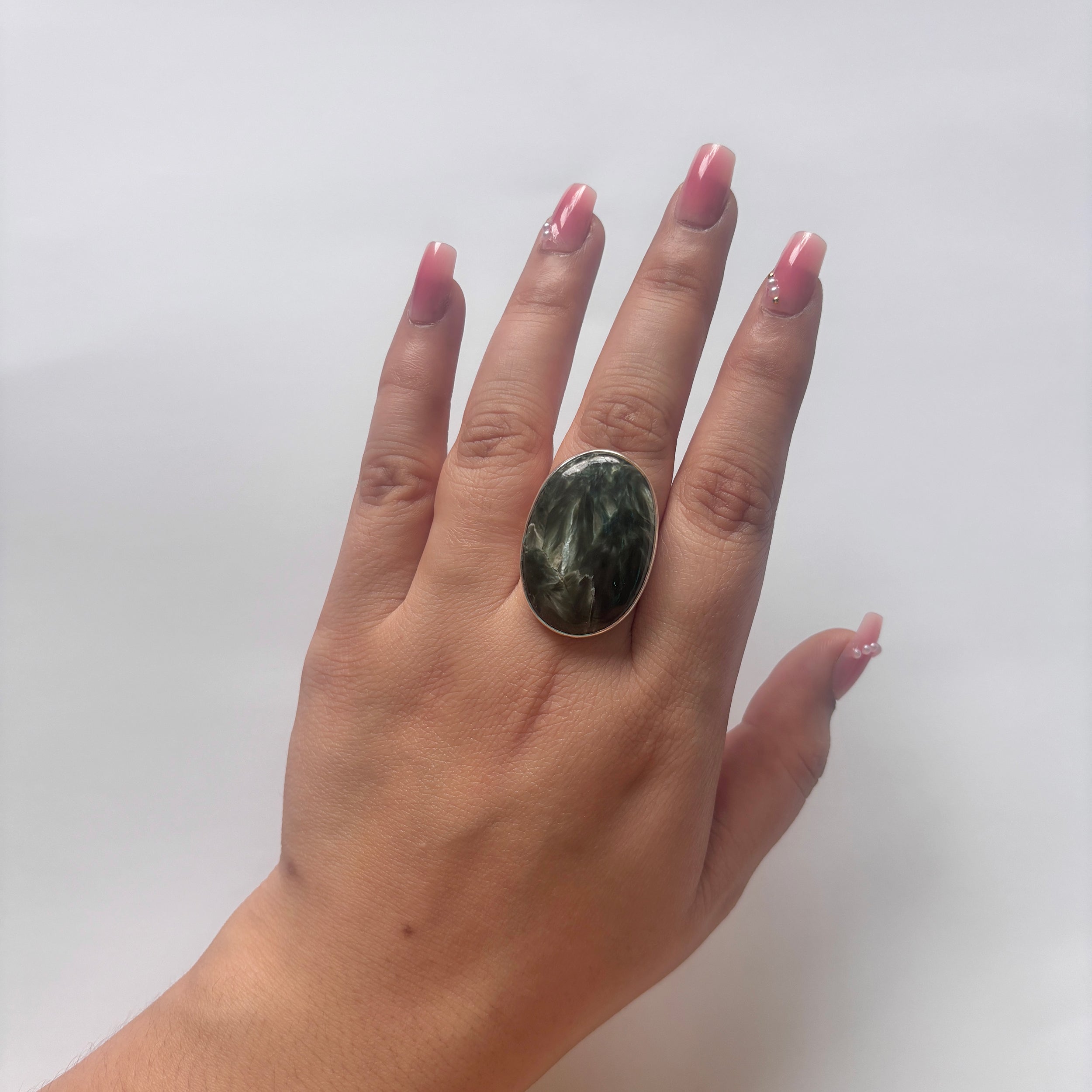 Seraphinite Ring-(SER-2-11)