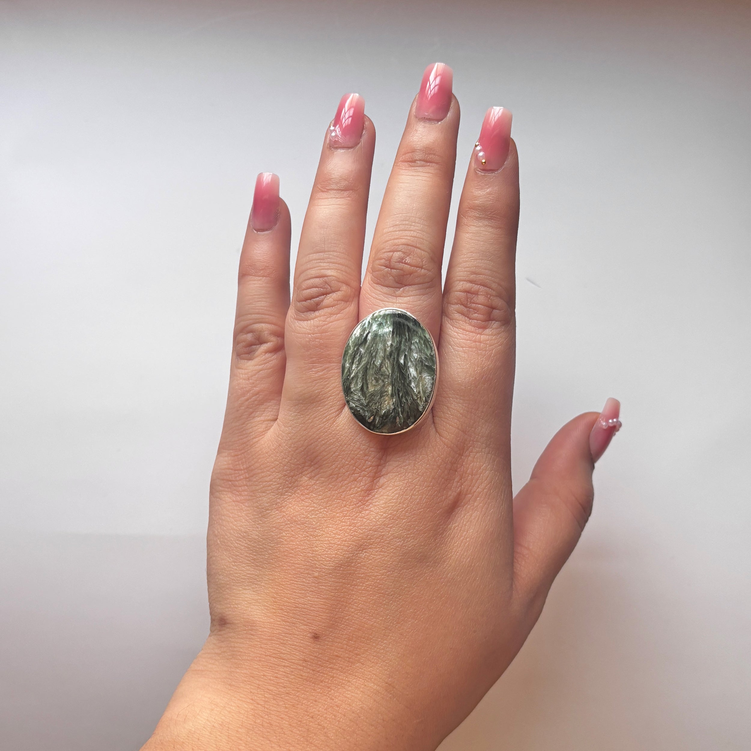 Seraphinite Ring-(SER-2-13)