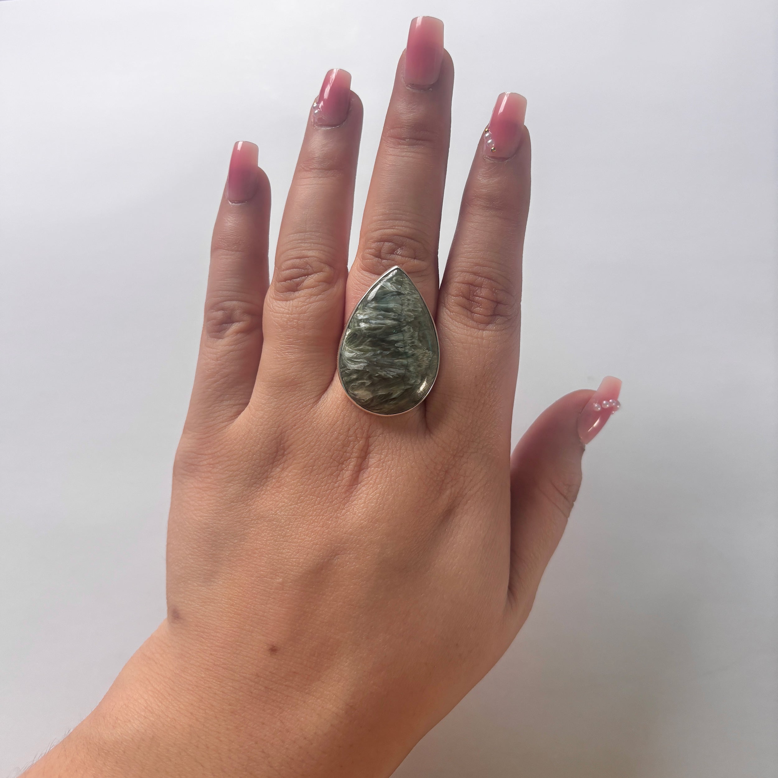 Seraphinite Ring-(SER-2-15)