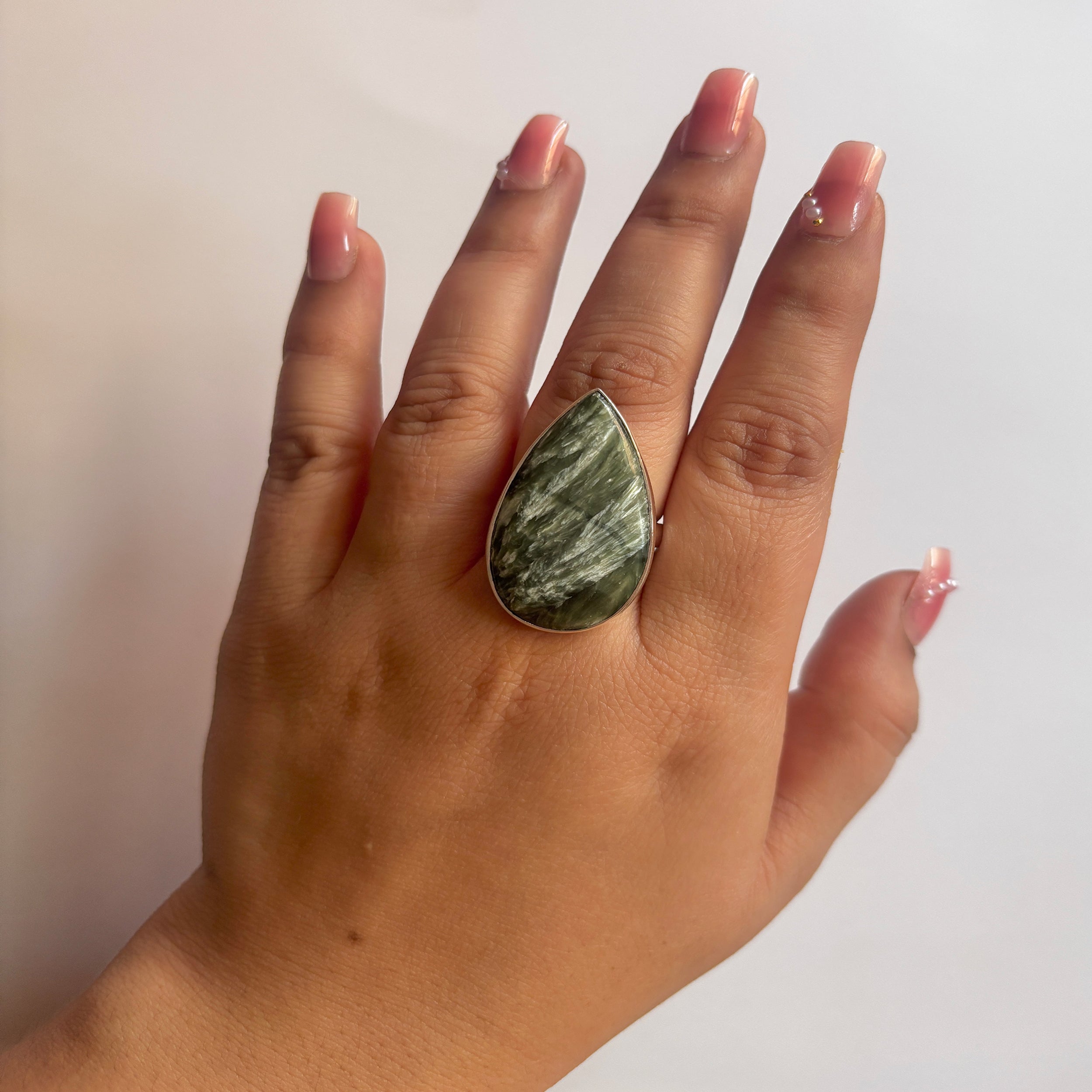 Seraphinite Ring-(SER-2-18)