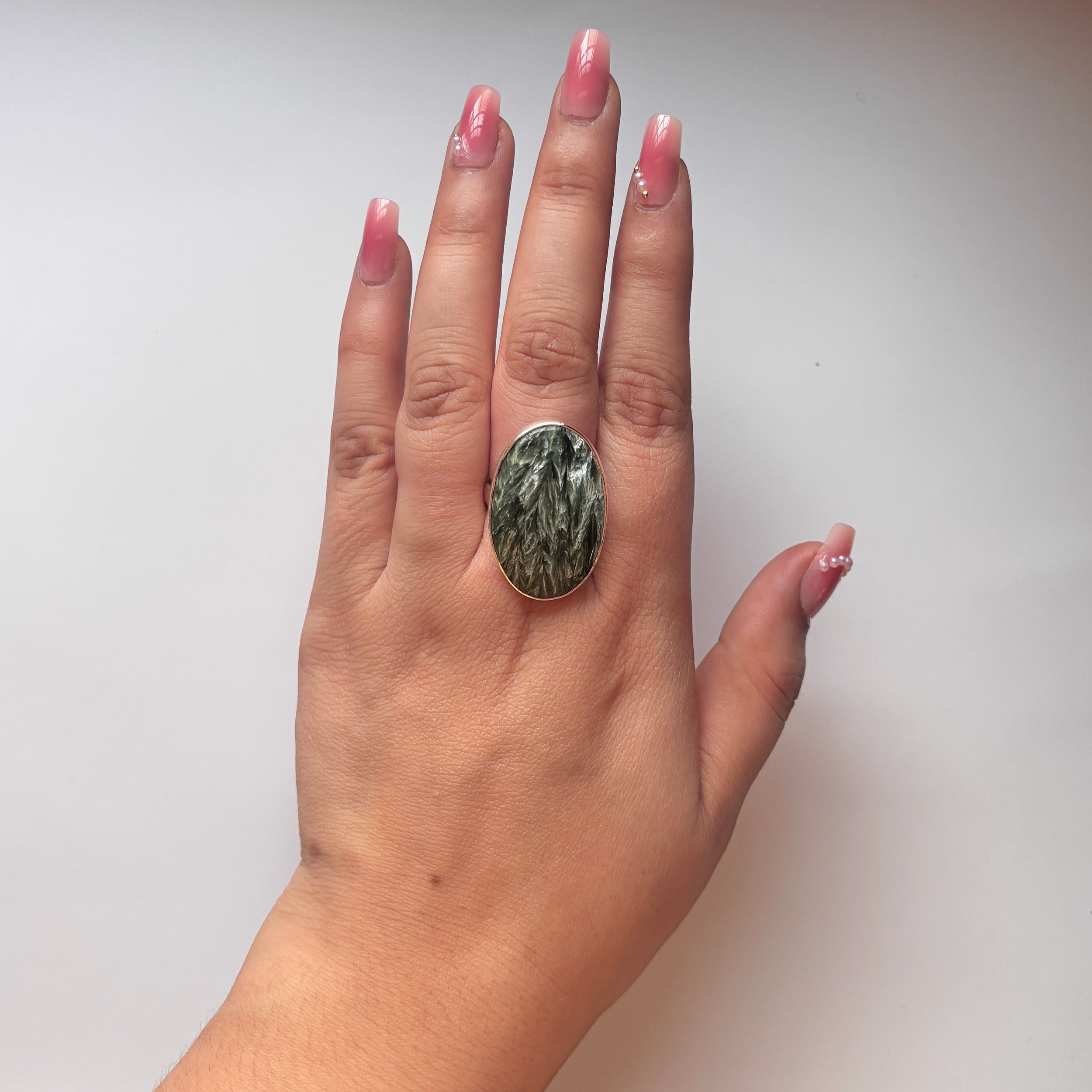 Seraphinite Ring-(SER-2-19)