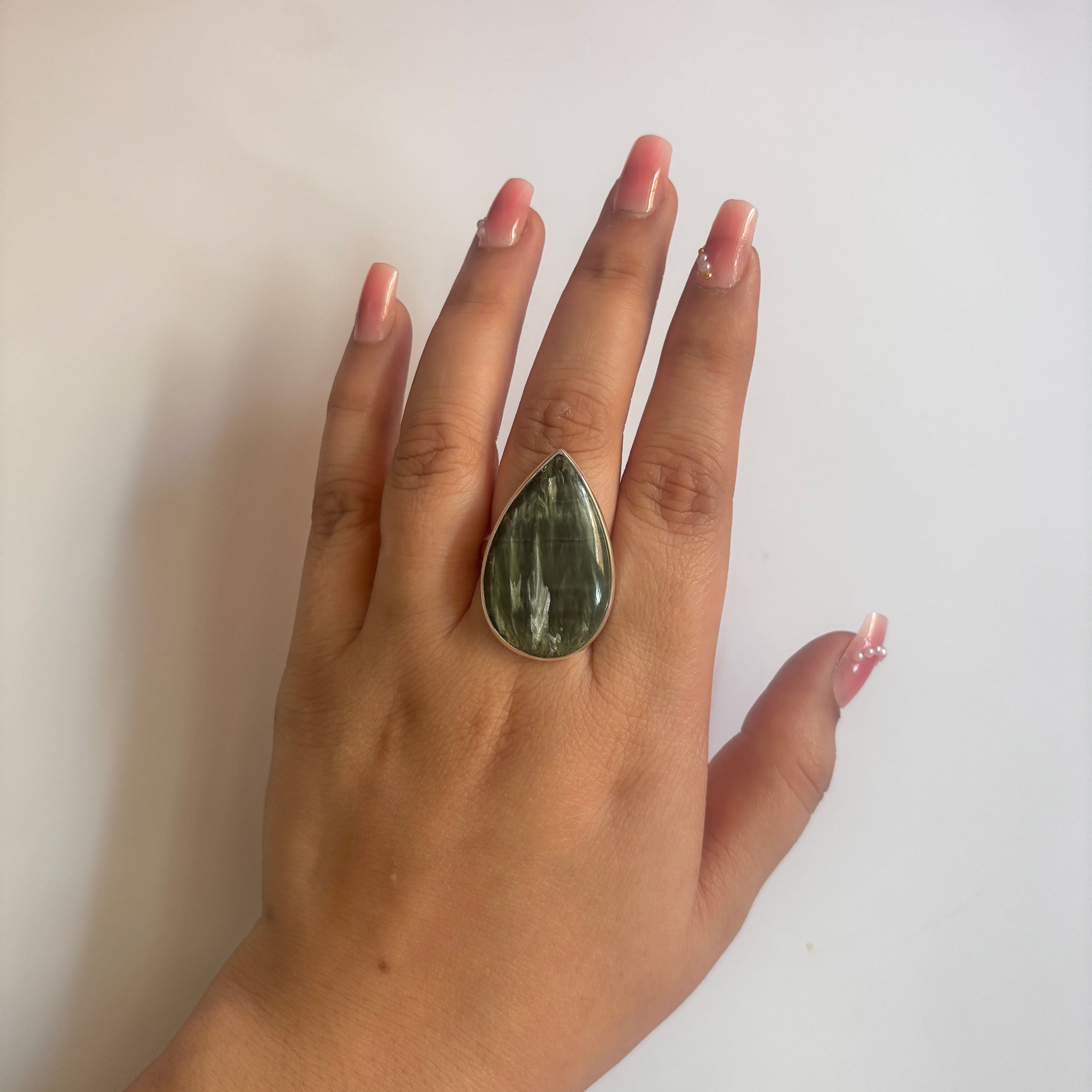 Seraphinite Ring-(SER-2-2)