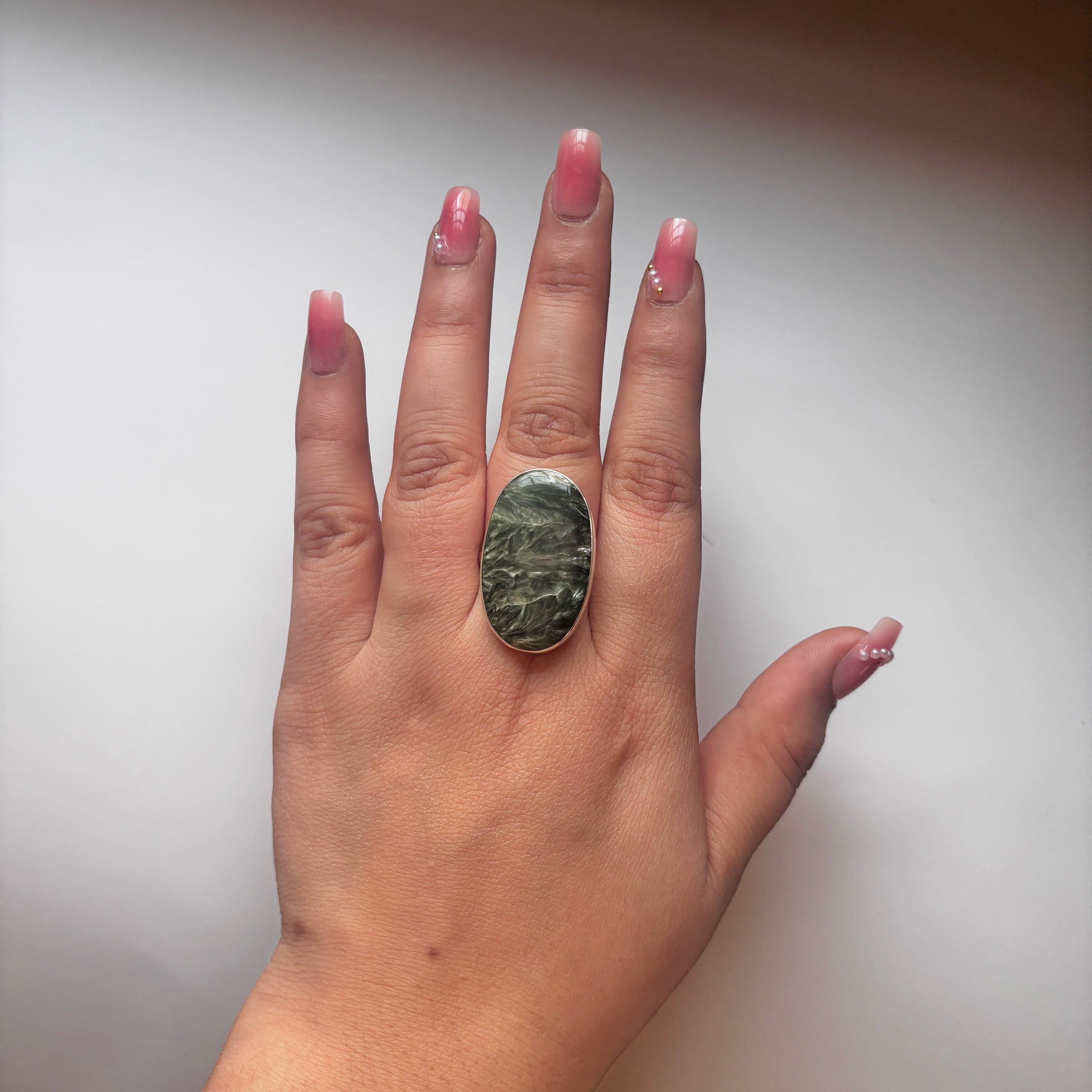 Seraphinite Ring-(SER-2-25)