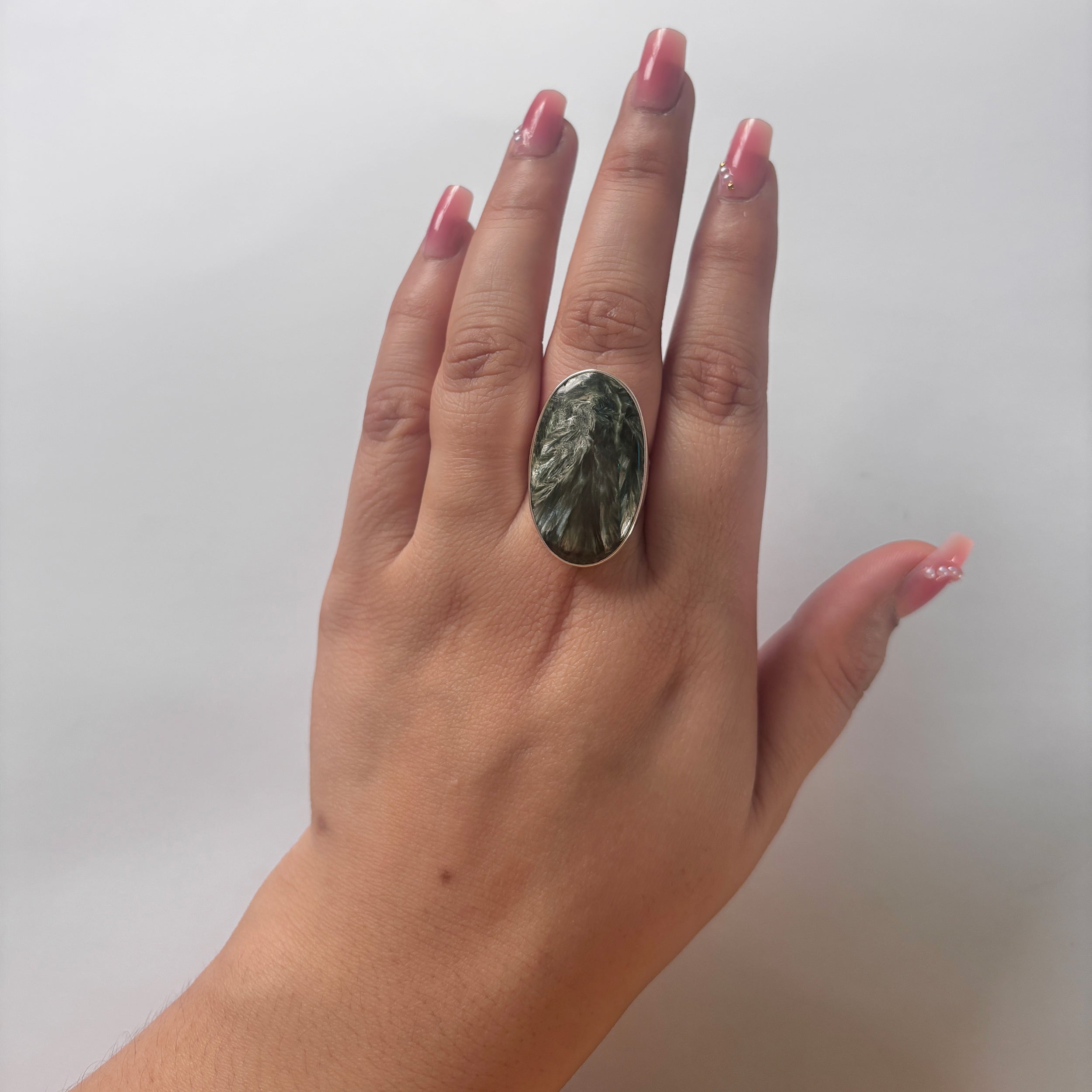 Seraphinite Ring-(SER-2-26)