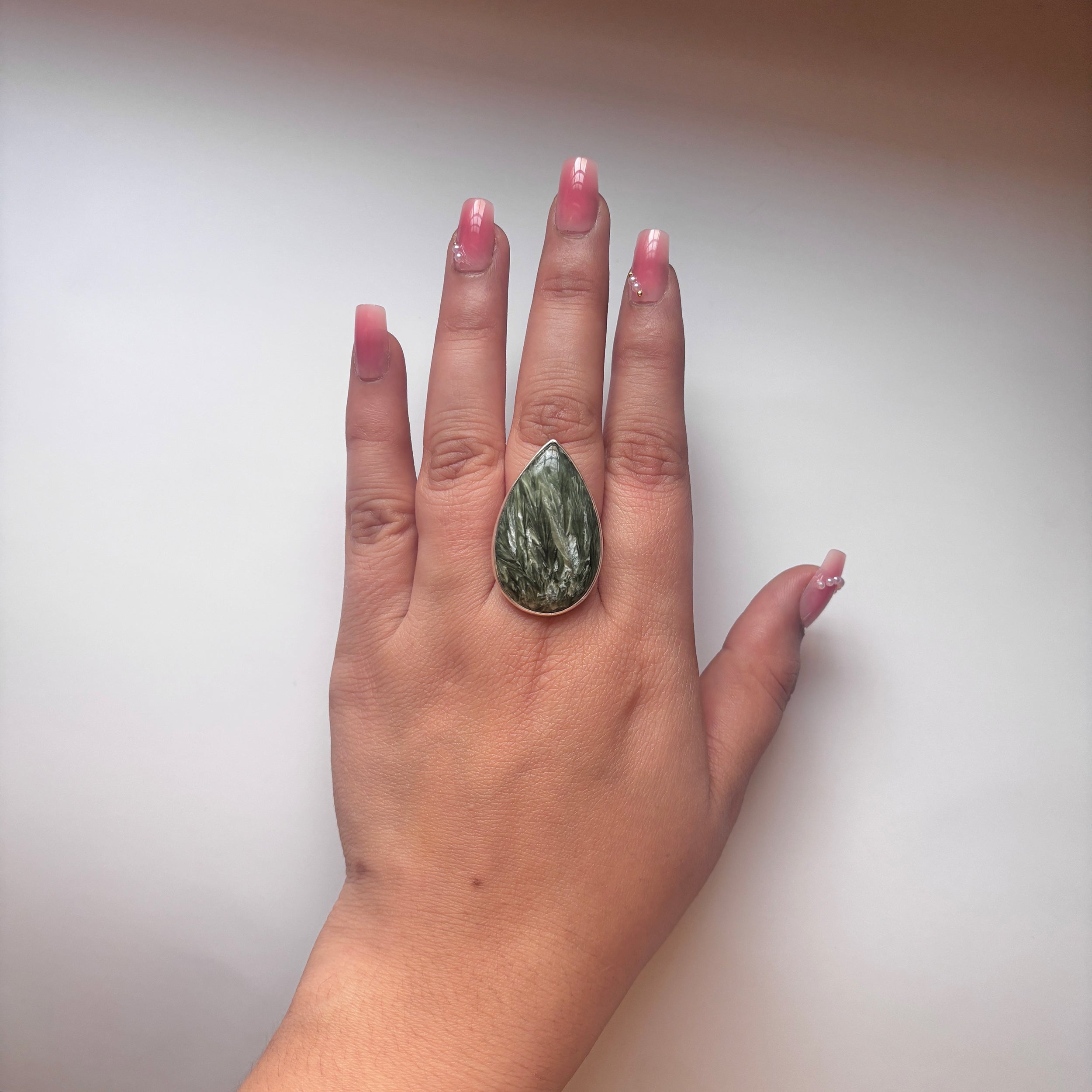 Seraphinite Ring-(SER-2-28)