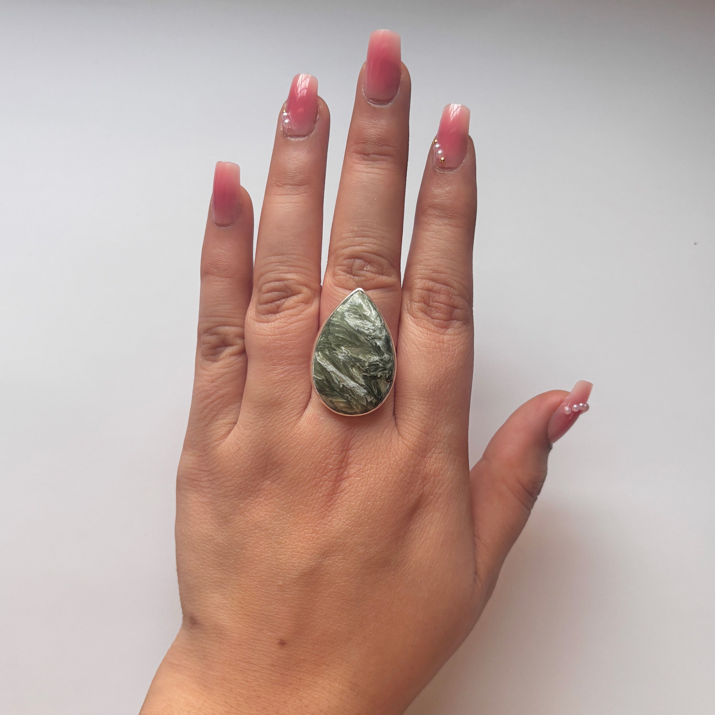 Seraphinite Ring-(SER-2-3)