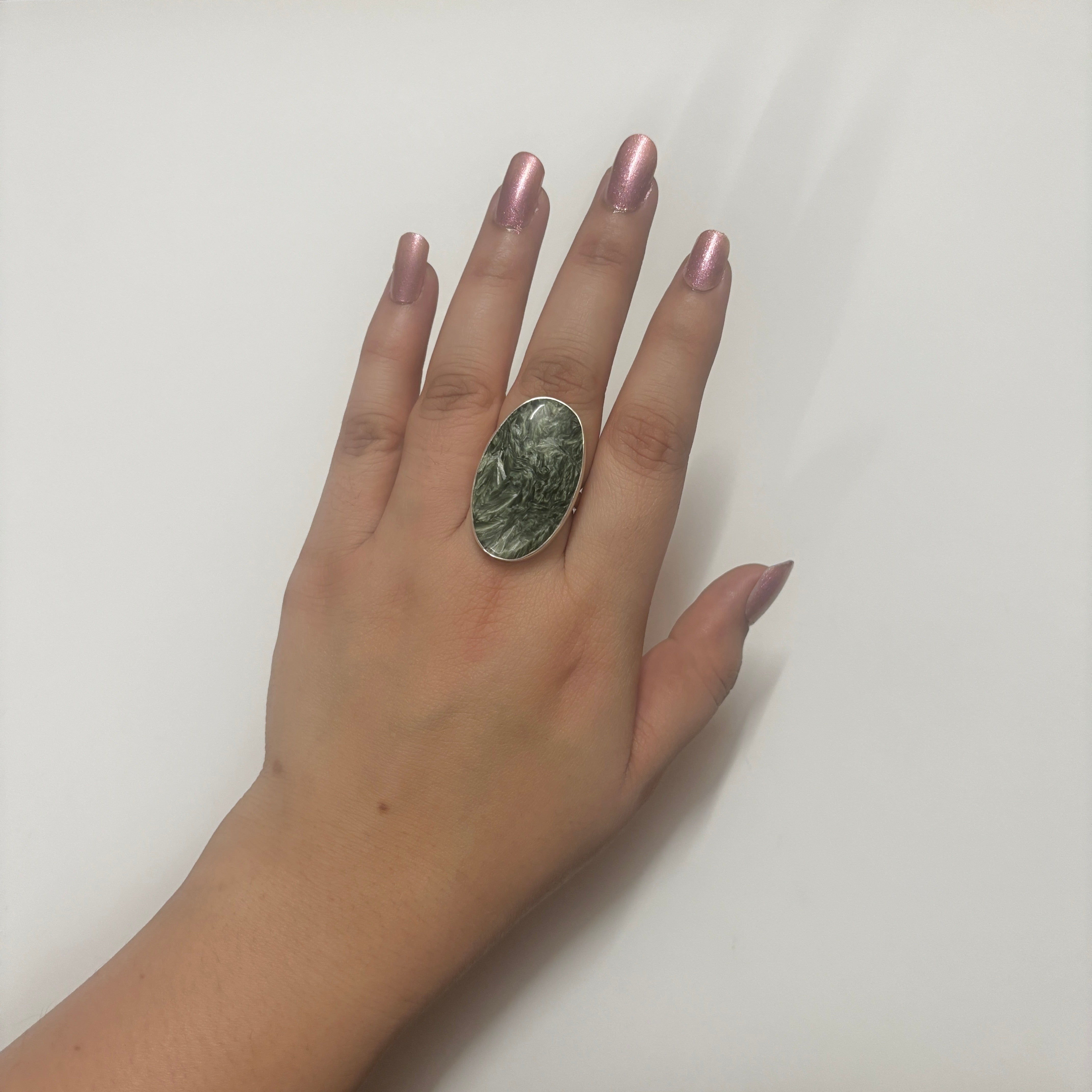 Seraphinite Ring-(SER-2-5)