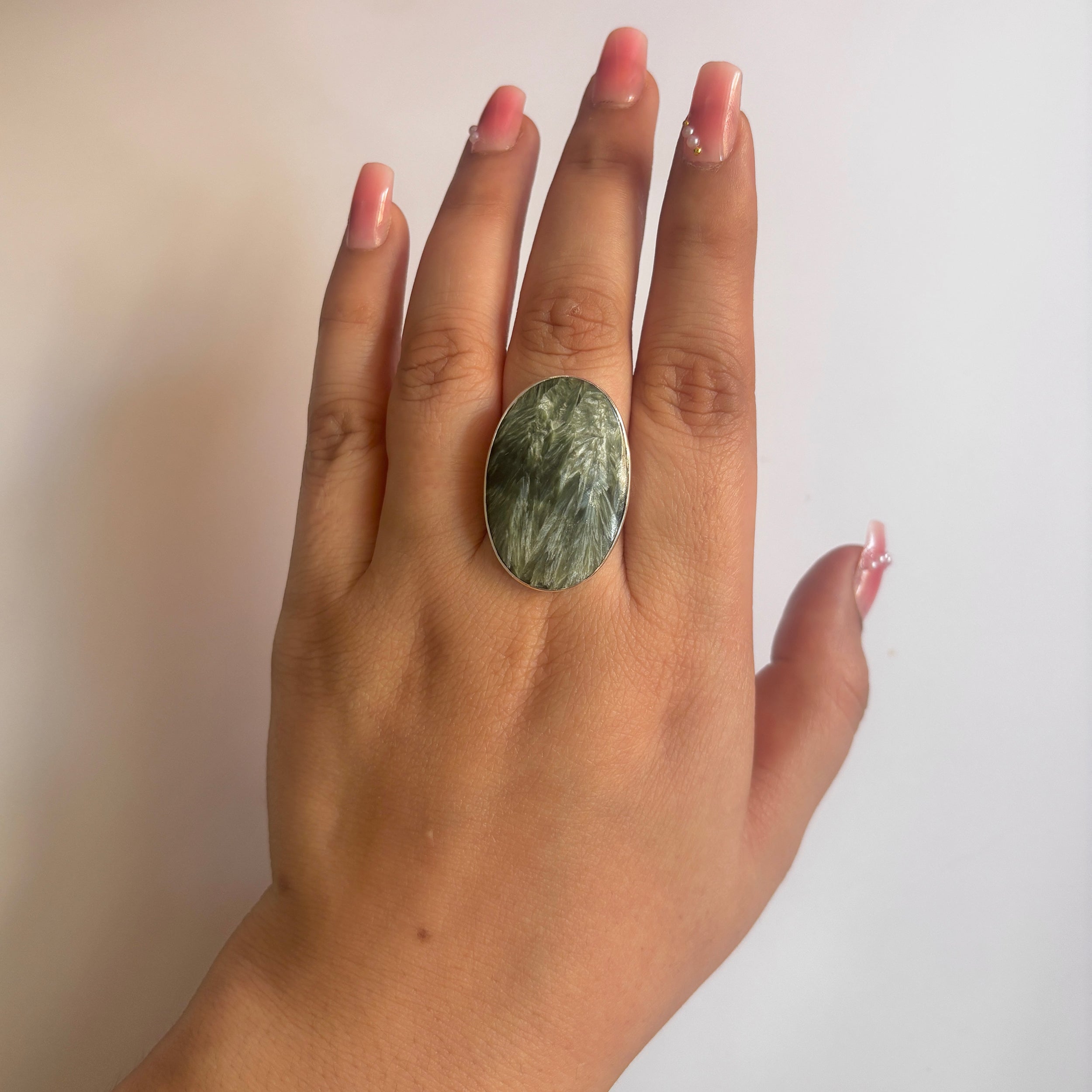 Seraphinite Ring-(SER-2-9)