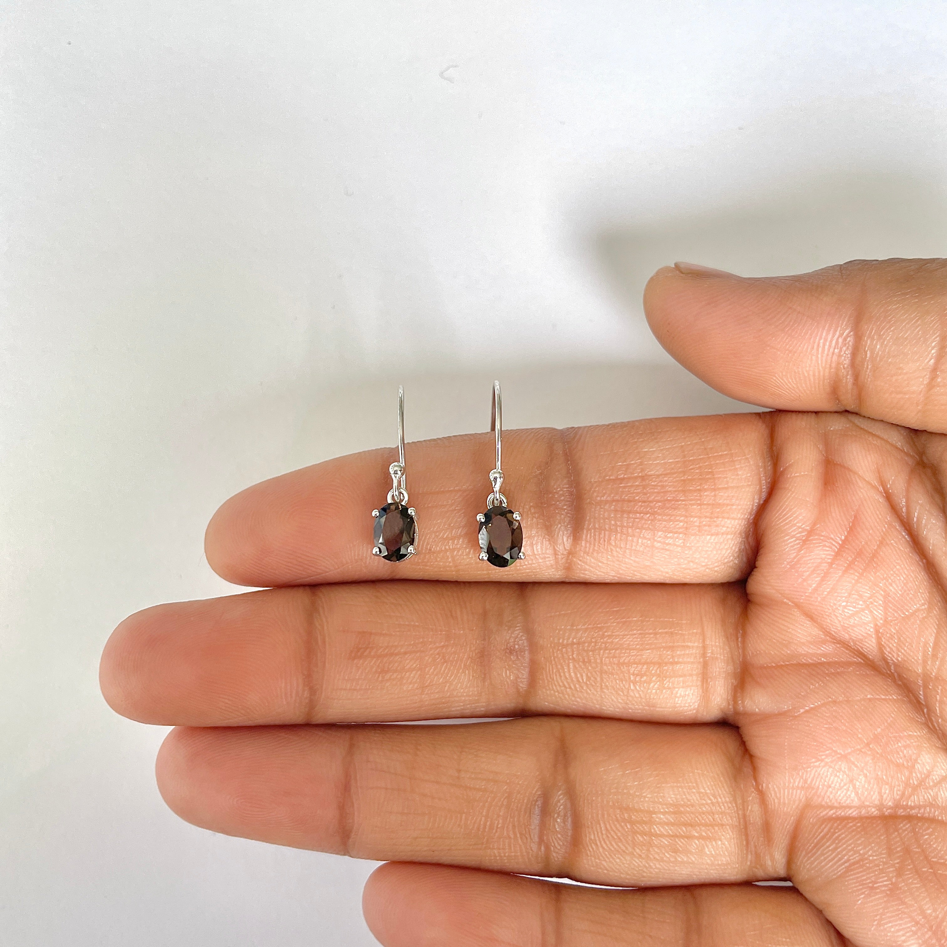 Smoky Earring-(SMY-RDE-670)
