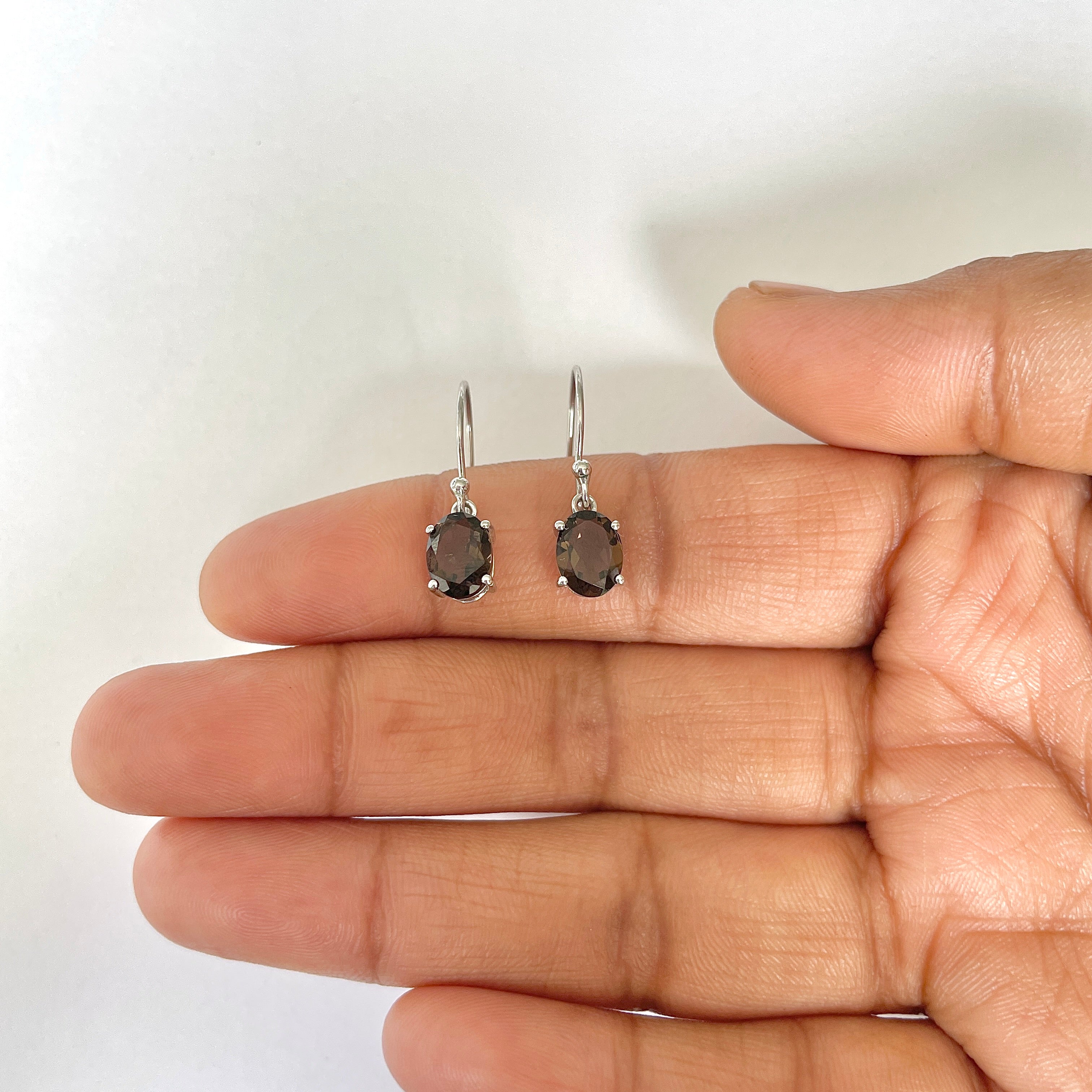 Smoky Earring-(SMY-RDE-673)