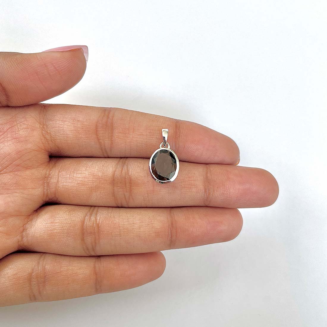 Smoky Pendant-(SMY-RDP-466)