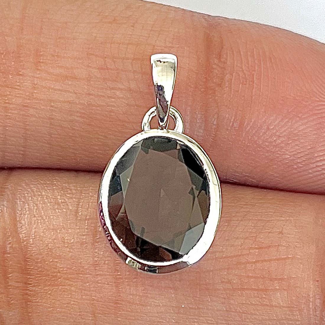 Smoky Pendant-(SMY-RDP-466)