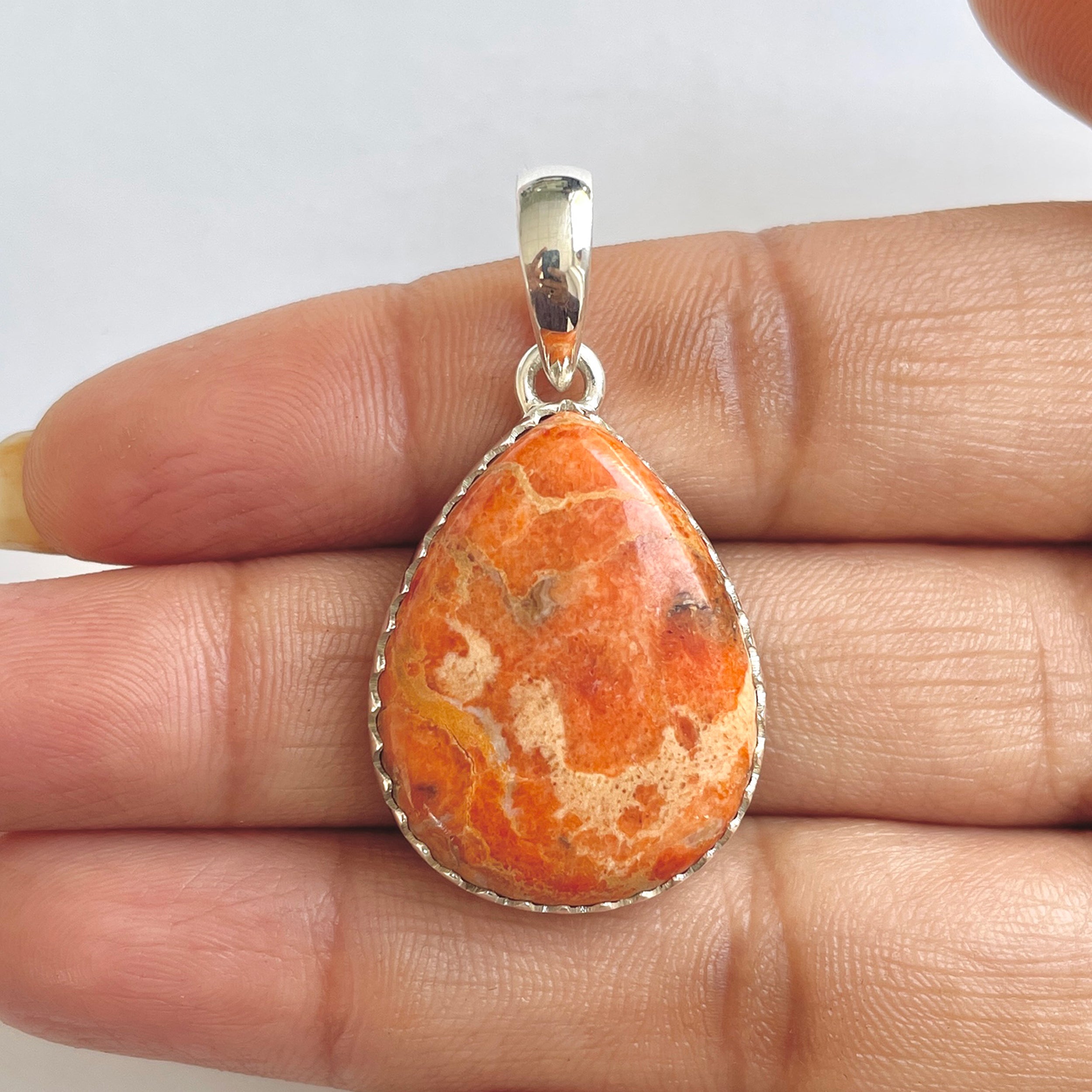 Sponge Coral Pendant-(SPC-1-7)