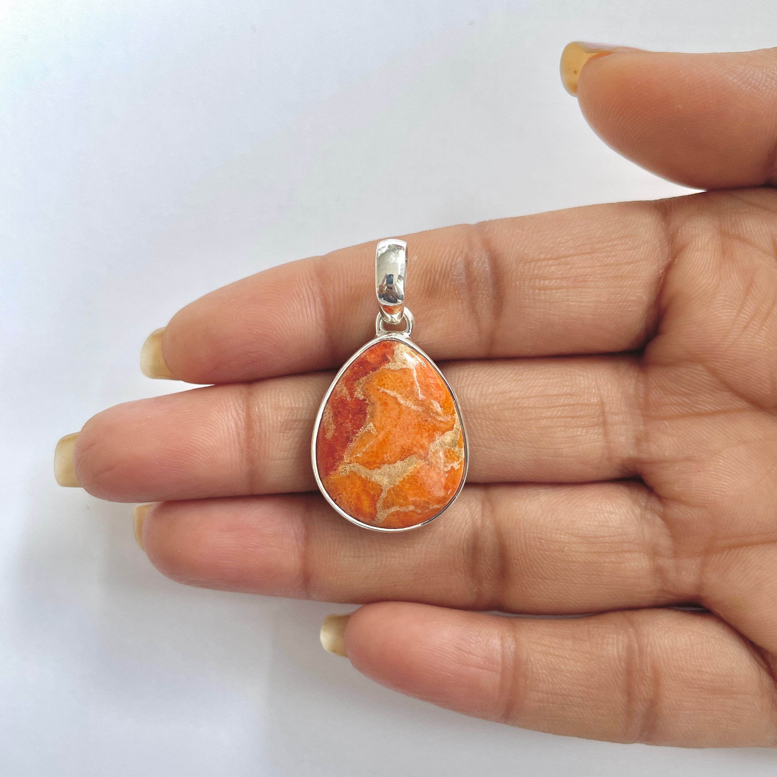 Sponge Coral Pendant-(SPC-1-8)