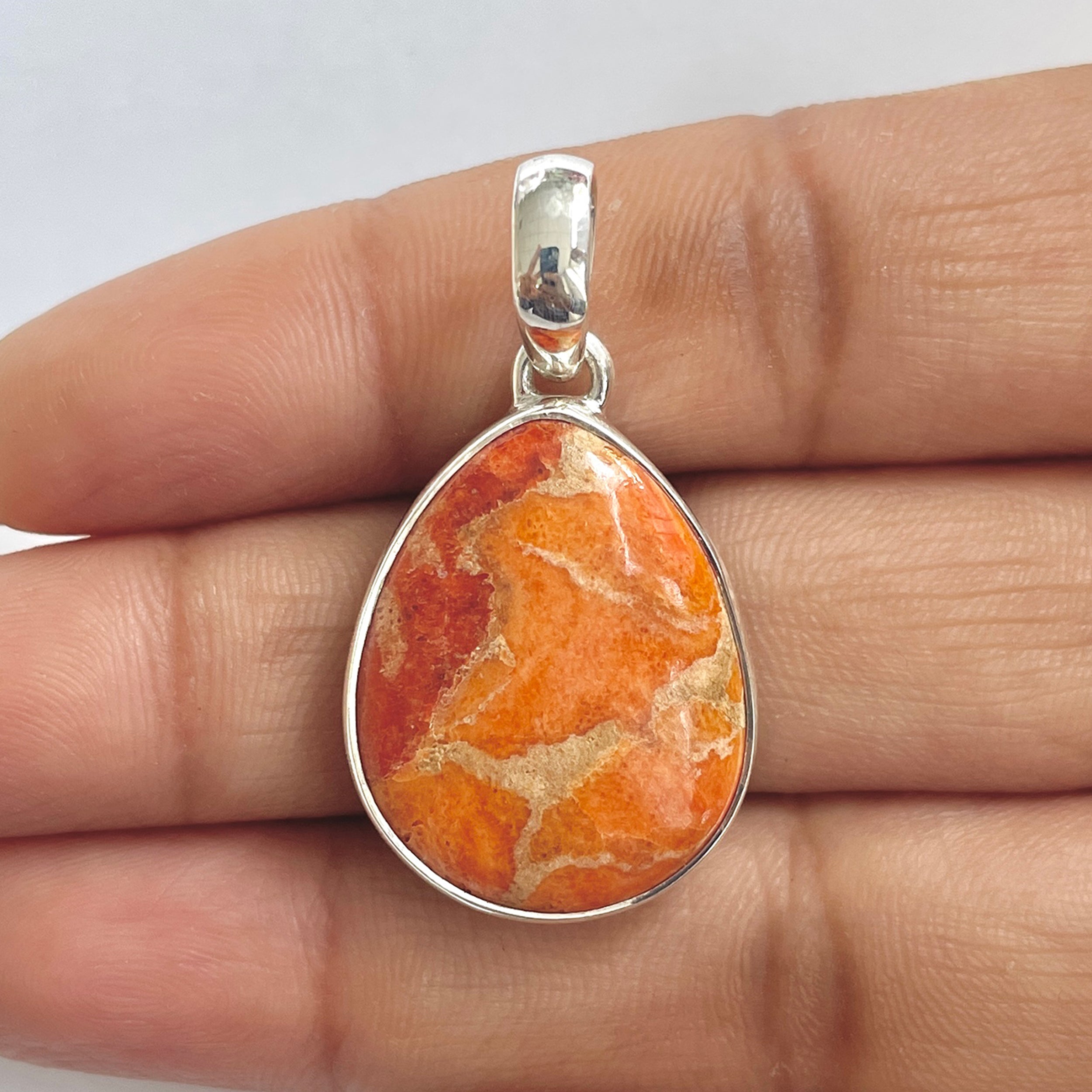 Sponge Coral Pendant-(SPC-1-8)