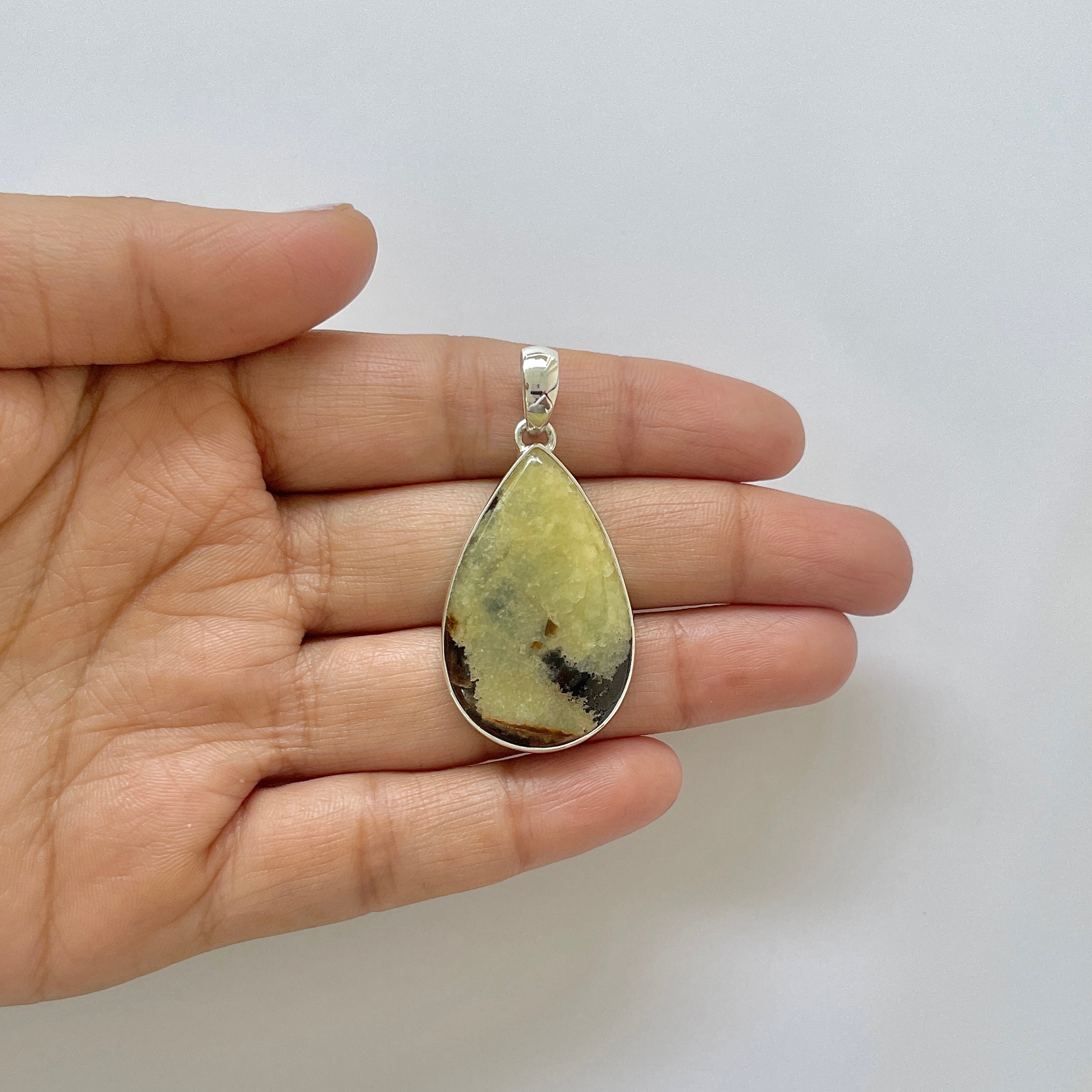 Septarian Rhyolite Pendant-(SPR-1-10)