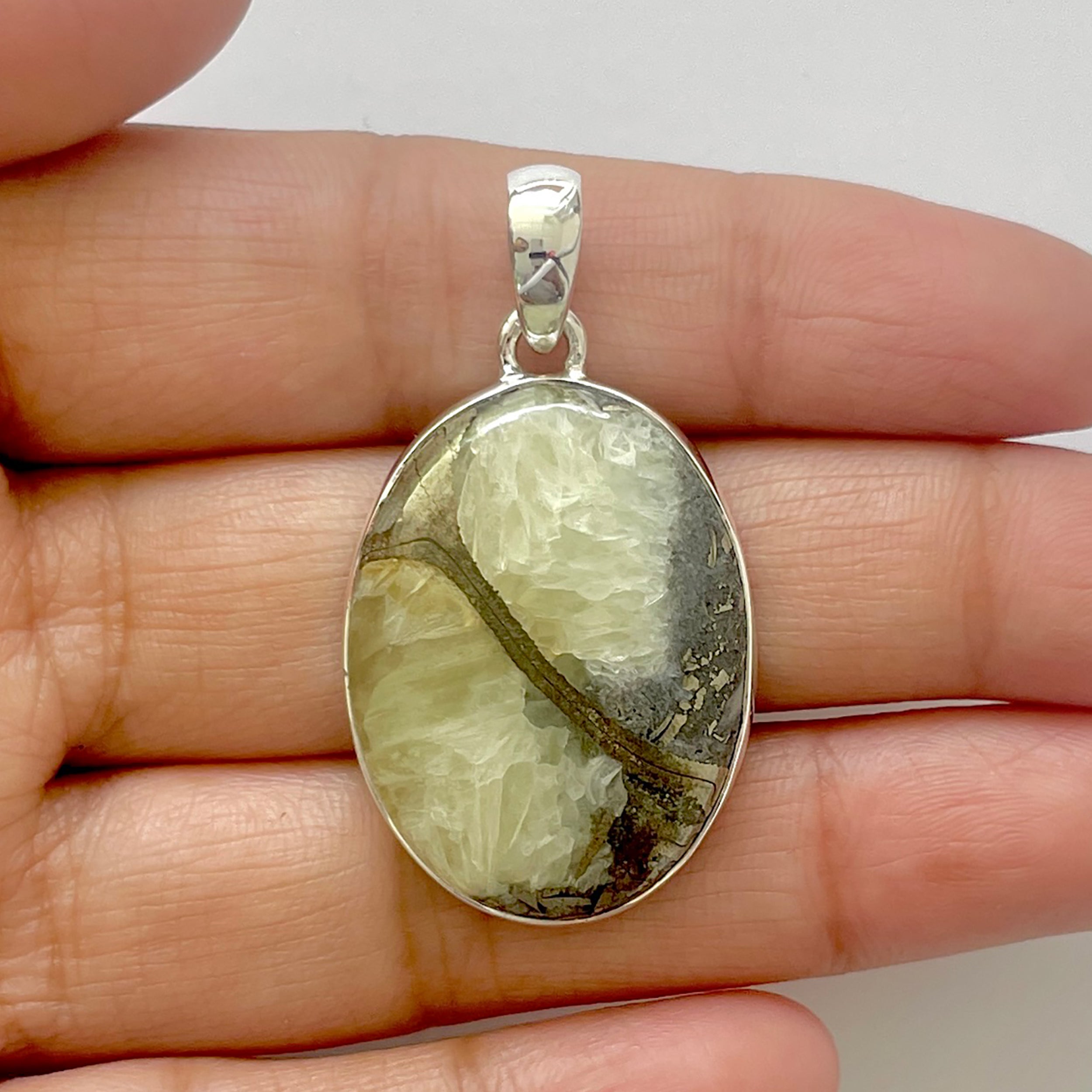 Septarian Rhyolite Pendant-(SPR-1-44)