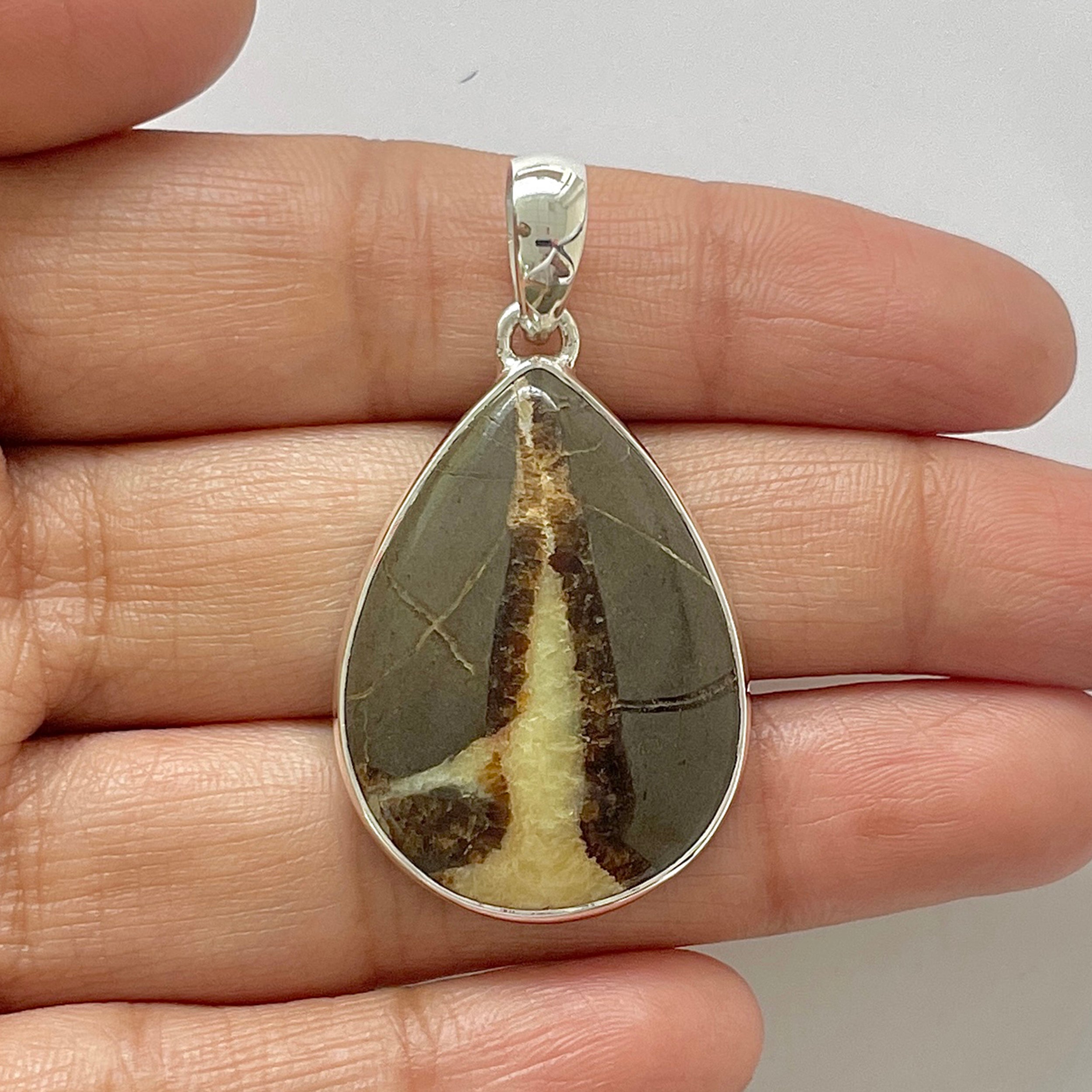 Septarian Rhyolite Pendant-(SPR-1-6)