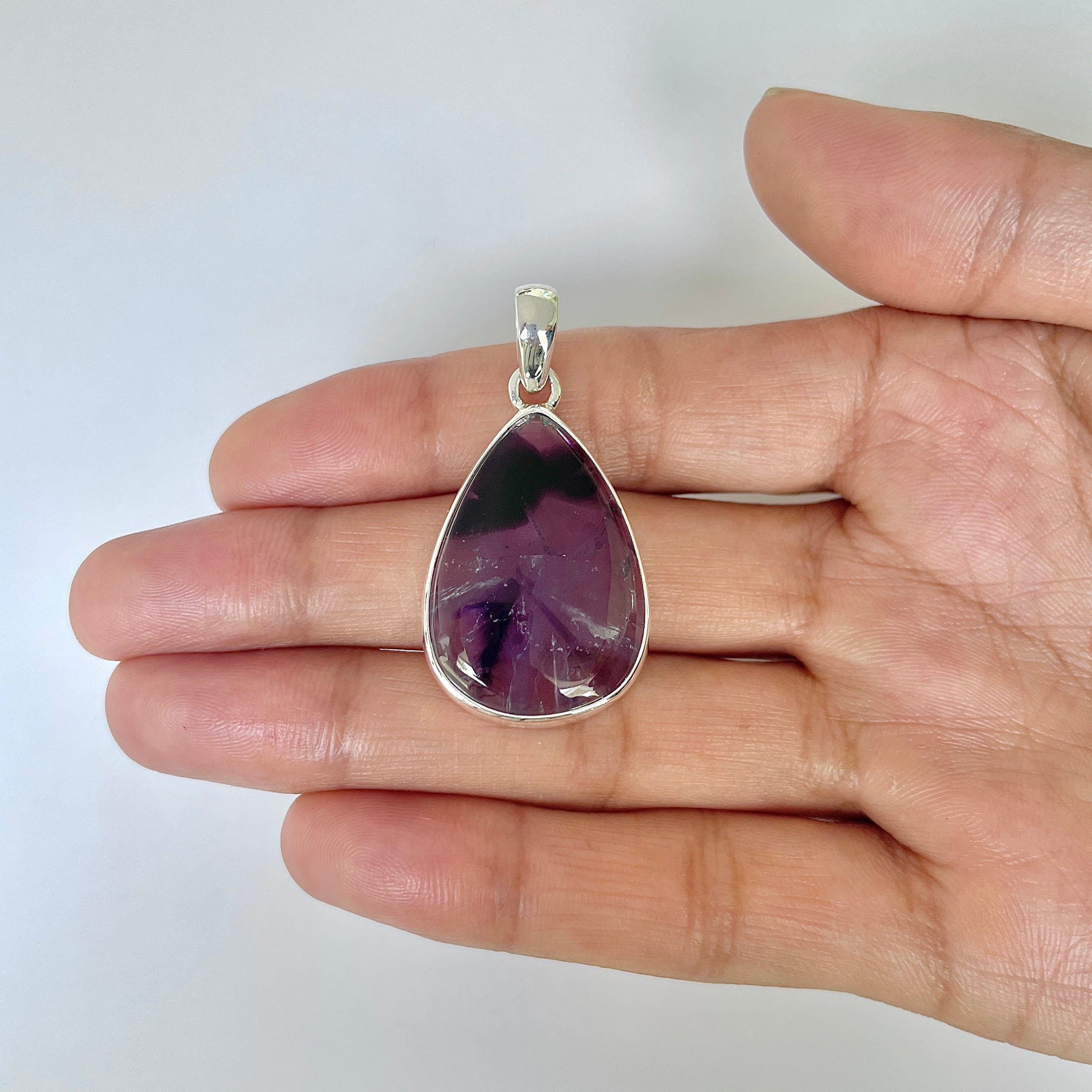 Star Amethyst Pendant-(STA-1-1)