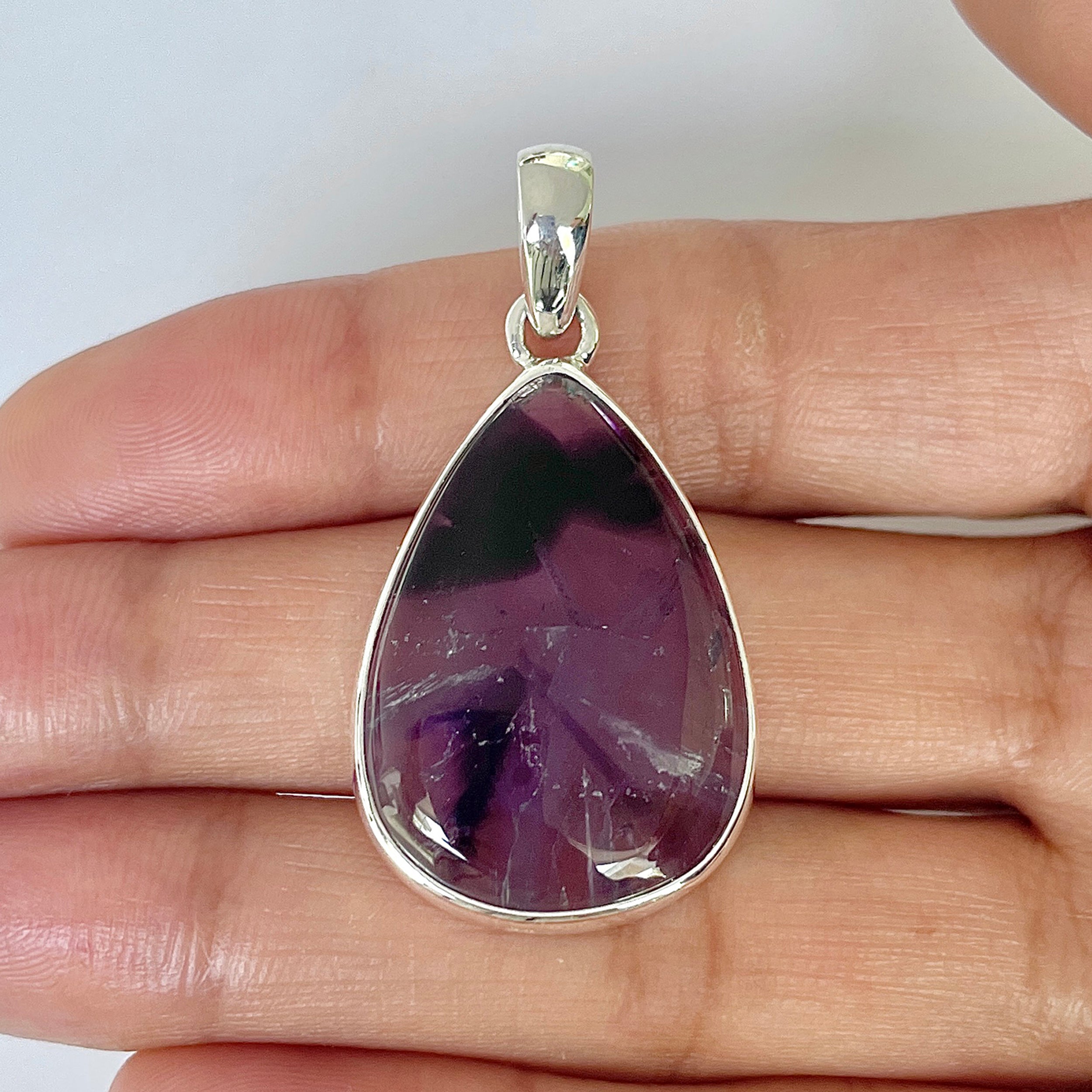 Star Amethyst Pendant-(STA-1-1)