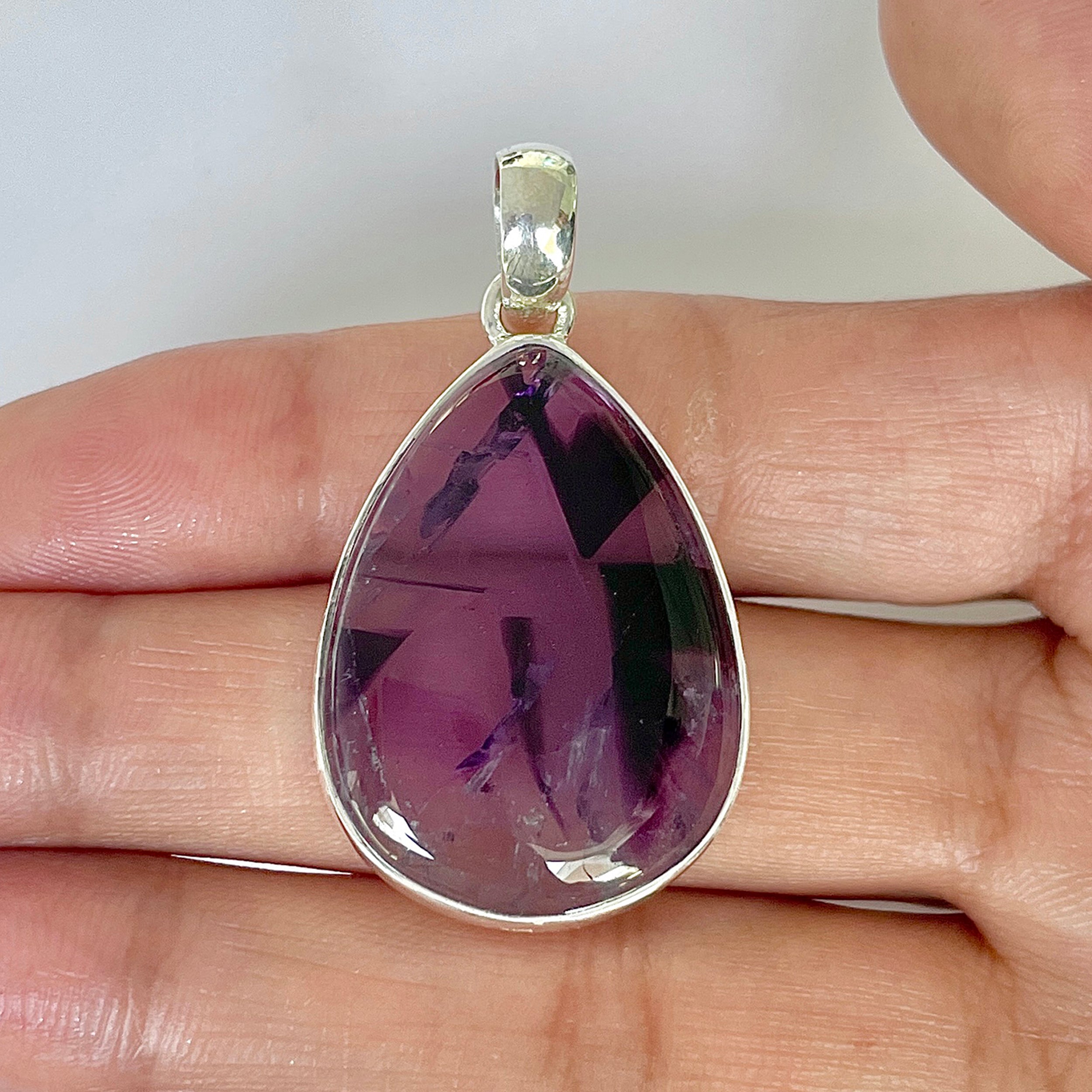 Star Amethyst Pendant-(STA-1-11)