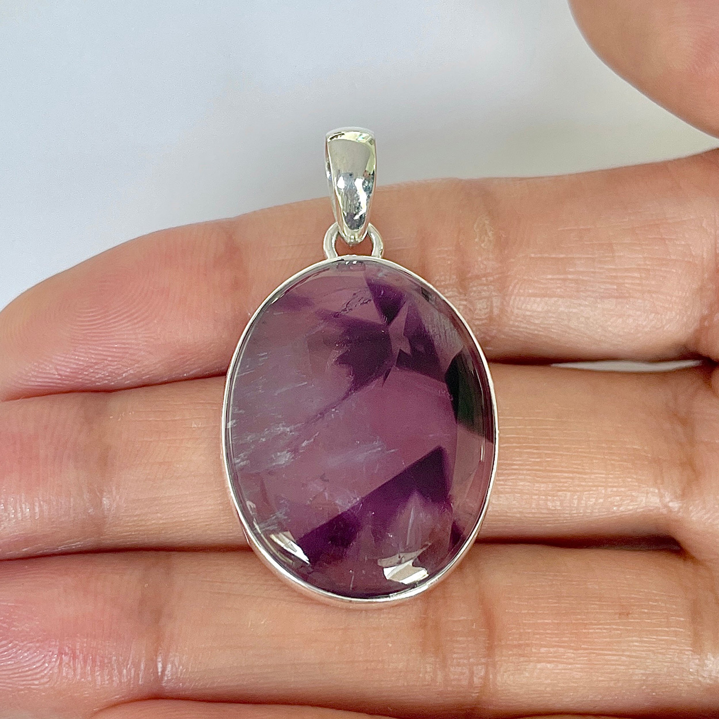 Star Amethyst Pendant-(STA-1-12)