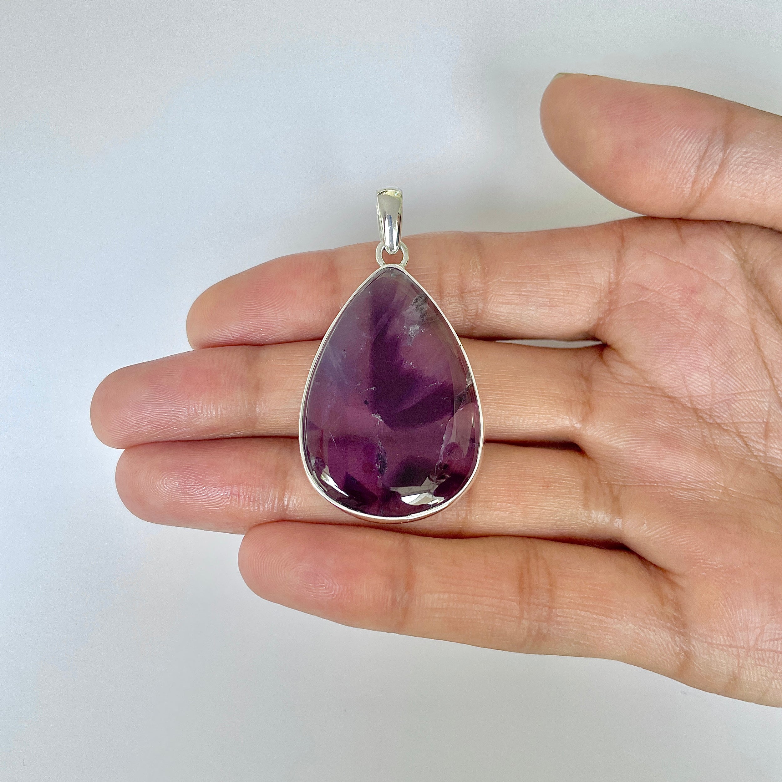 Star Amethyst Pendant-(STA-1-19)
