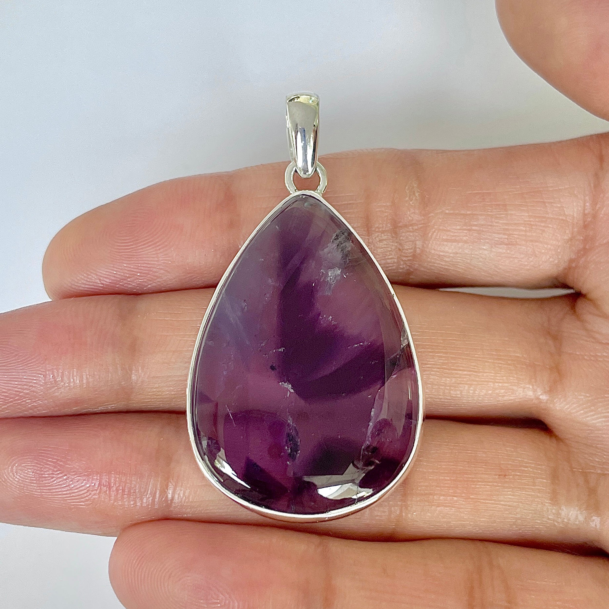 Star Amethyst Pendant-(STA-1-19)