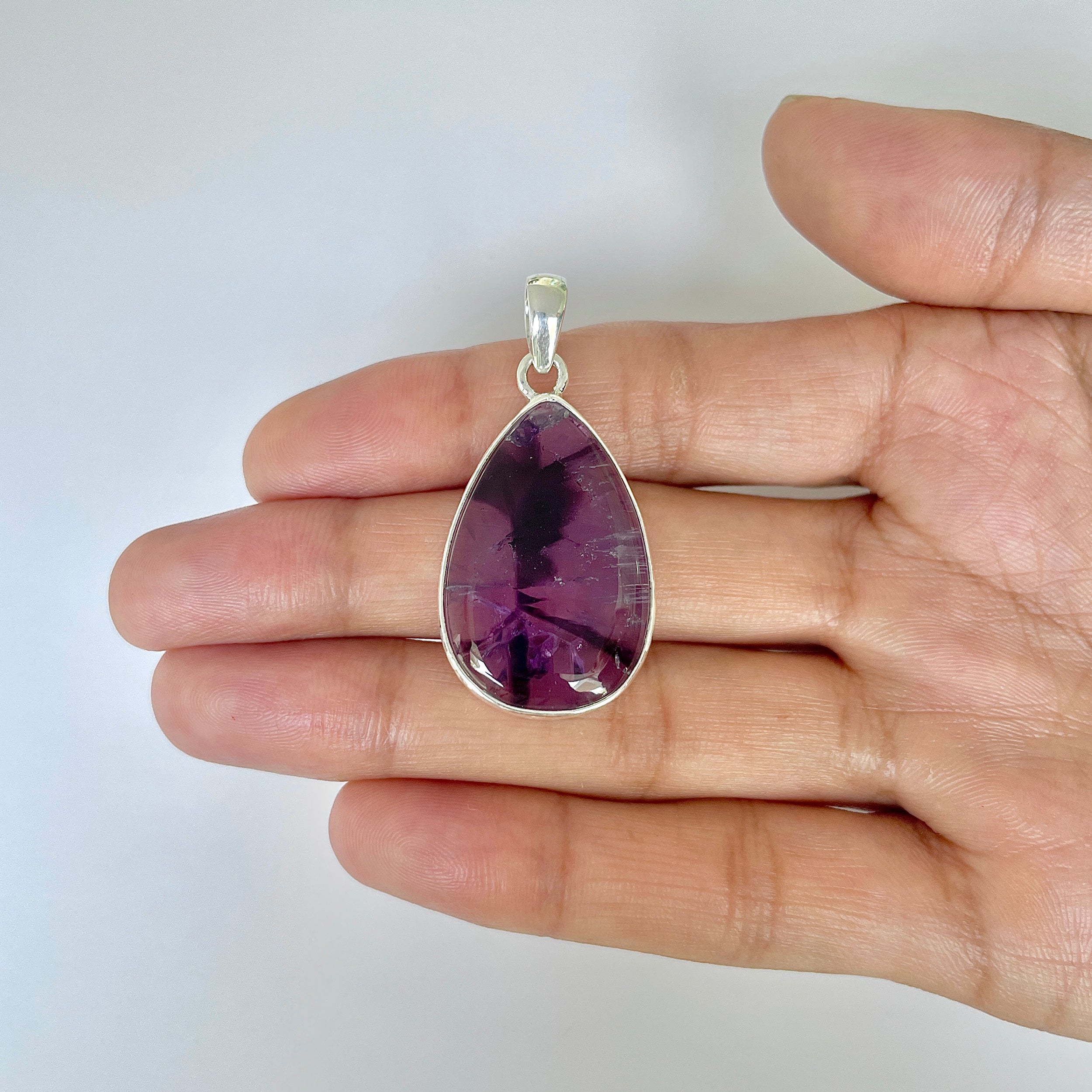 Star Amethyst Pendant-(STA-1-2)