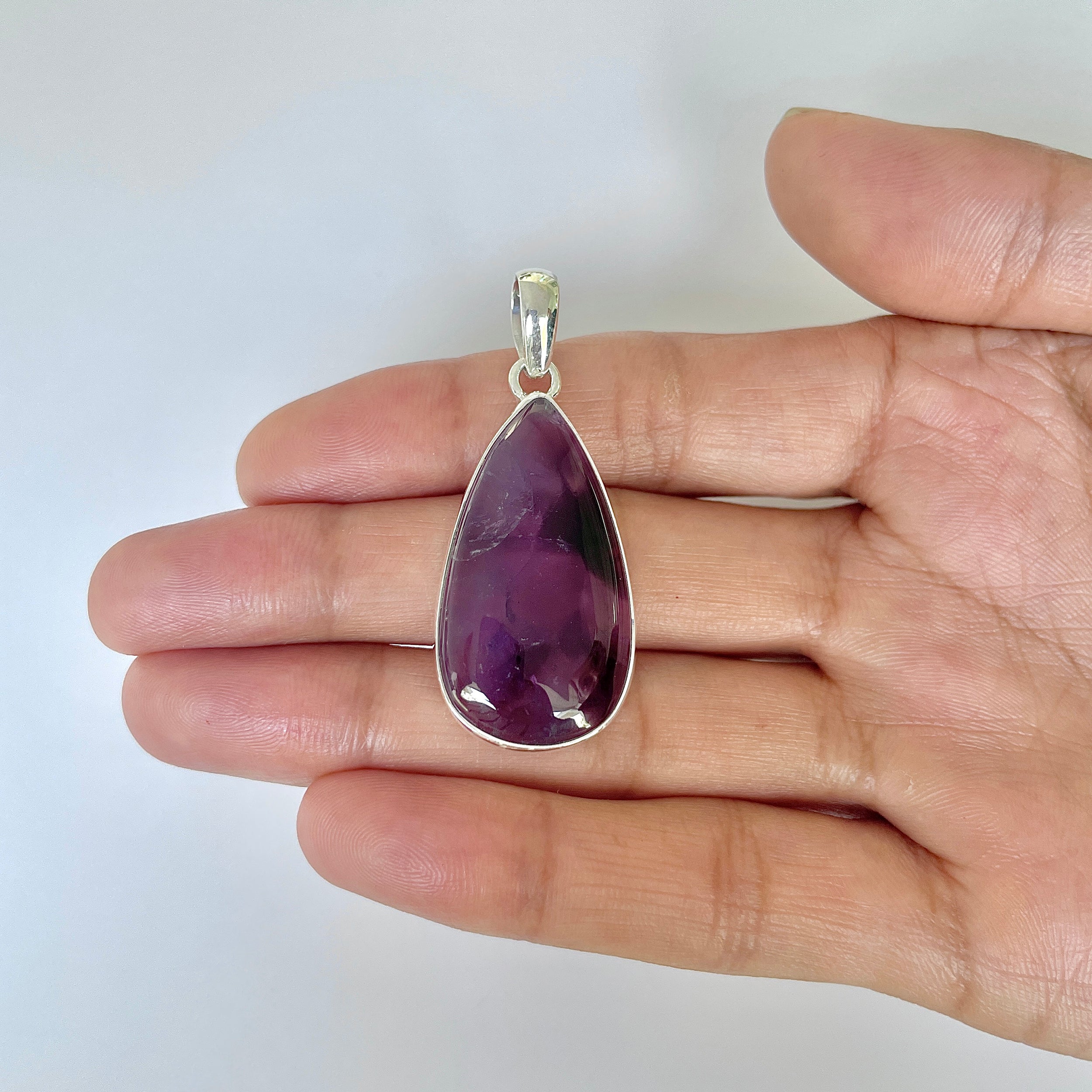 Star Amethyst Pendant-(STA-1-24)