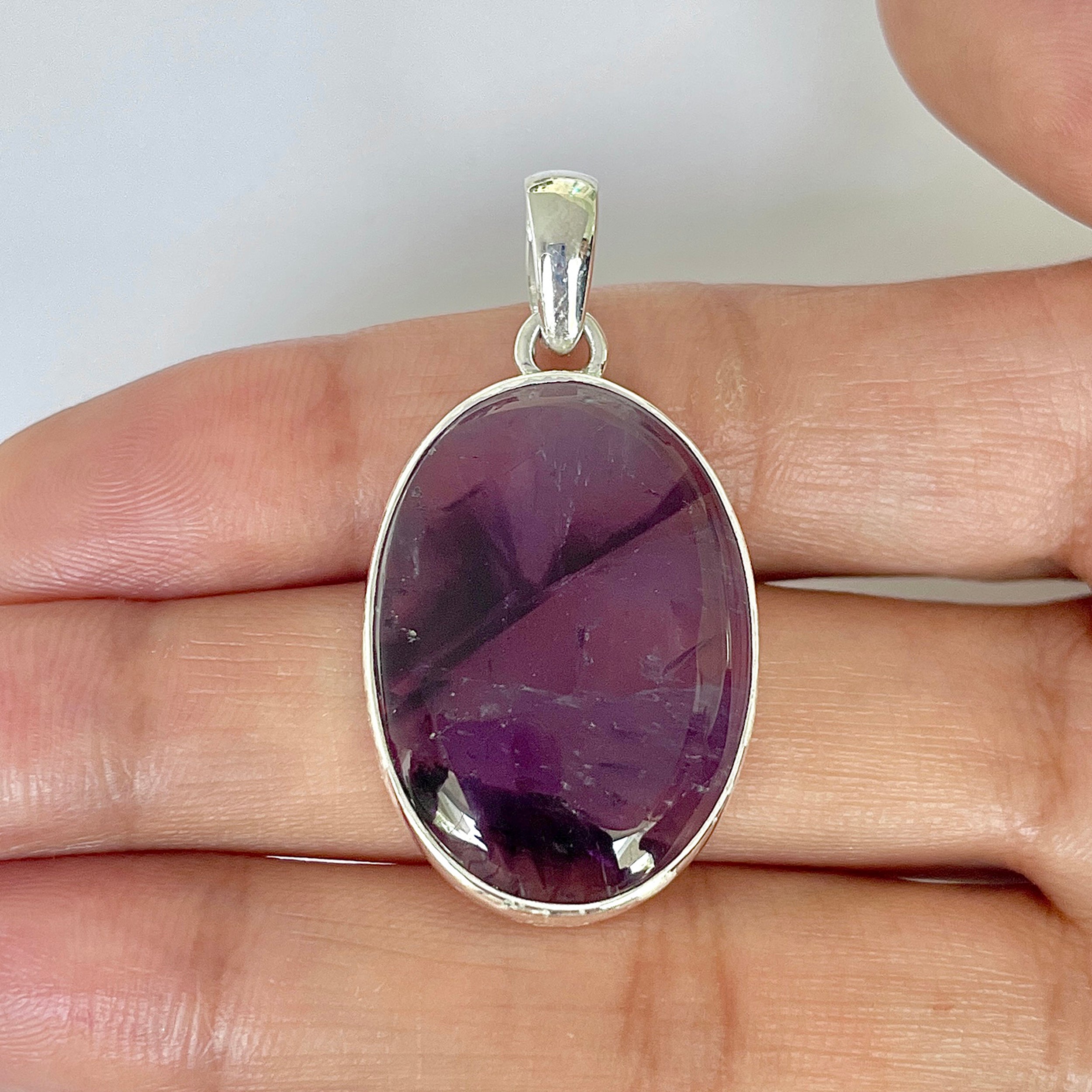 Star Amethyst Pendant-(STA-1-30)