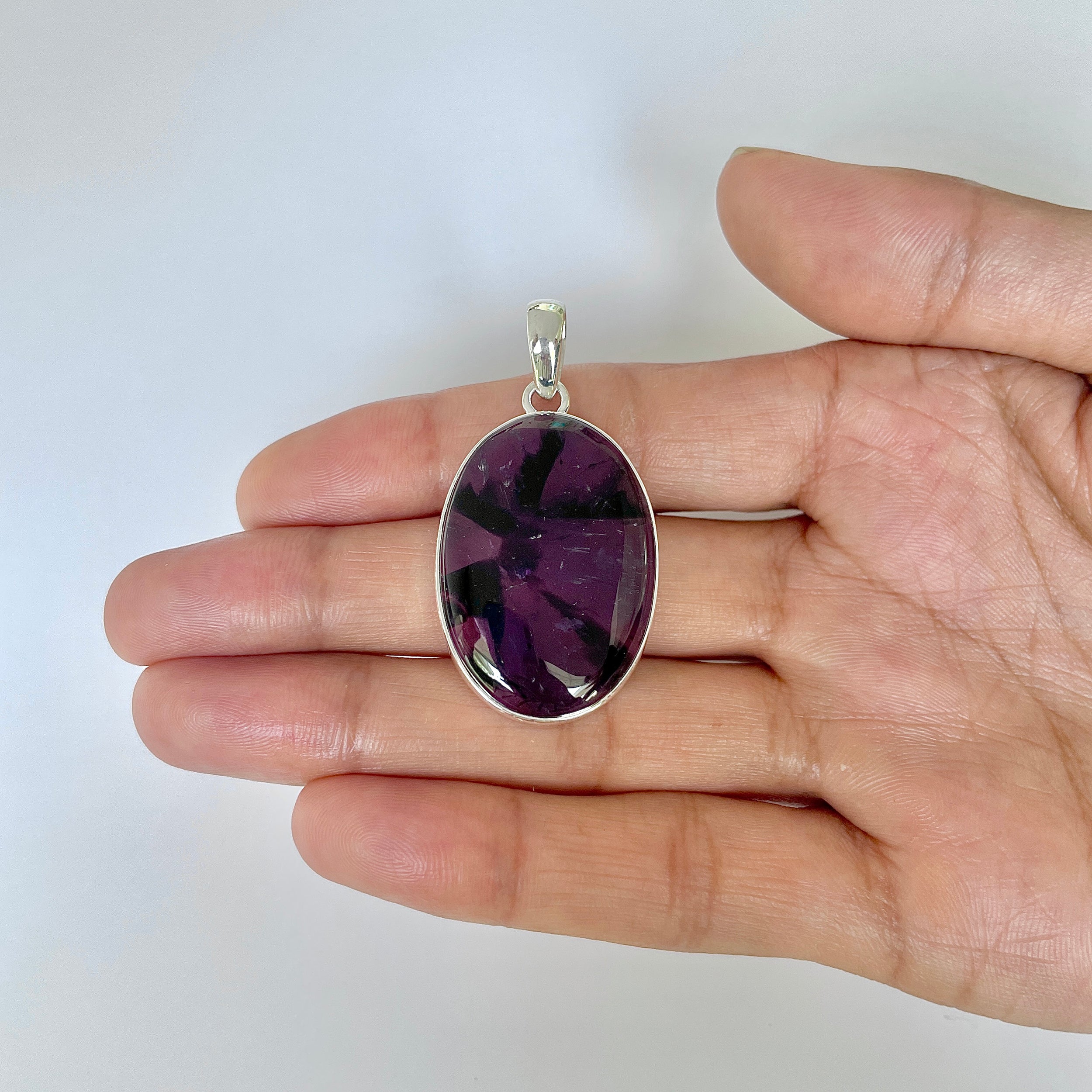 Star Amethyst Pendant-(STA-1-34)