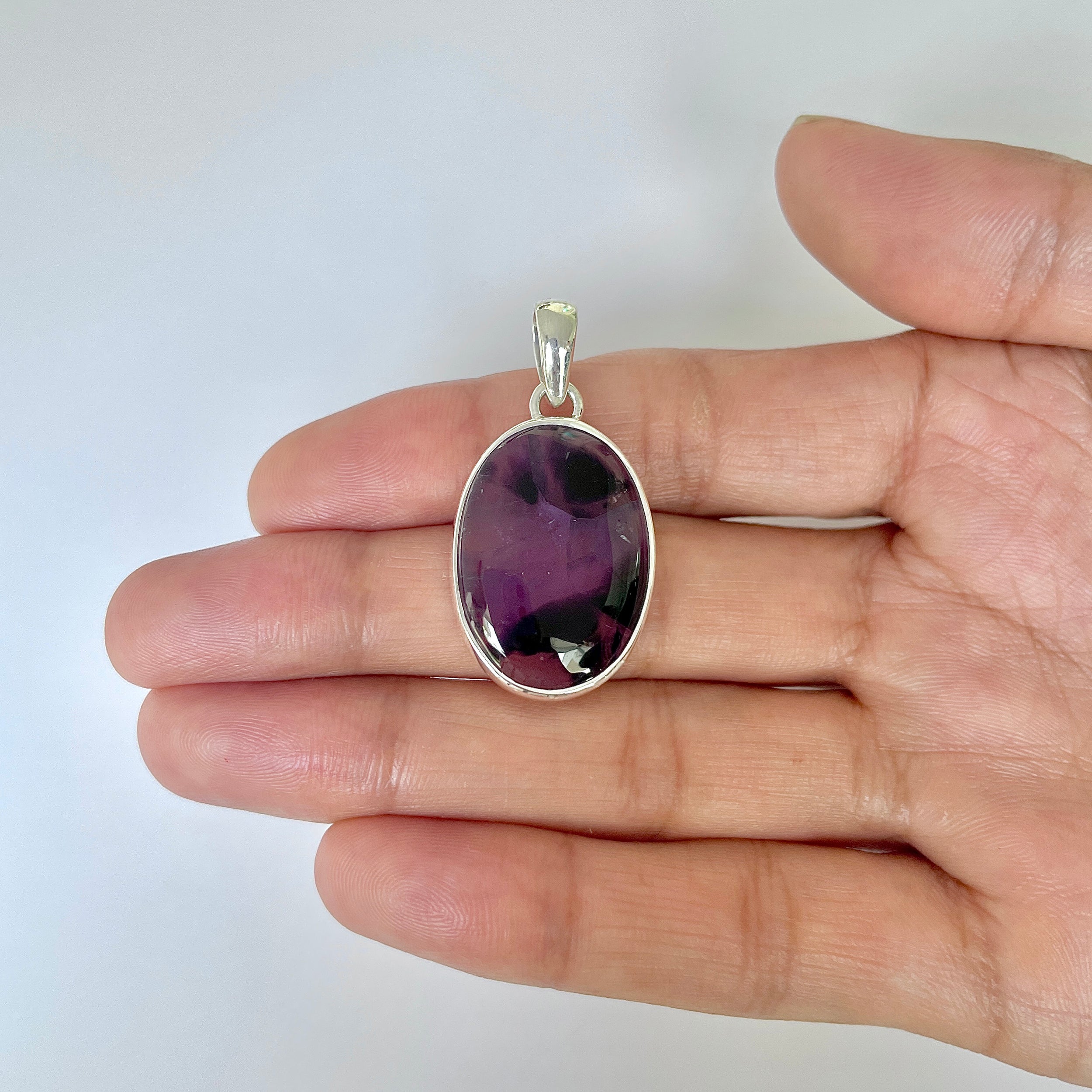 Star Amethyst Pendant-(STA-1-35)