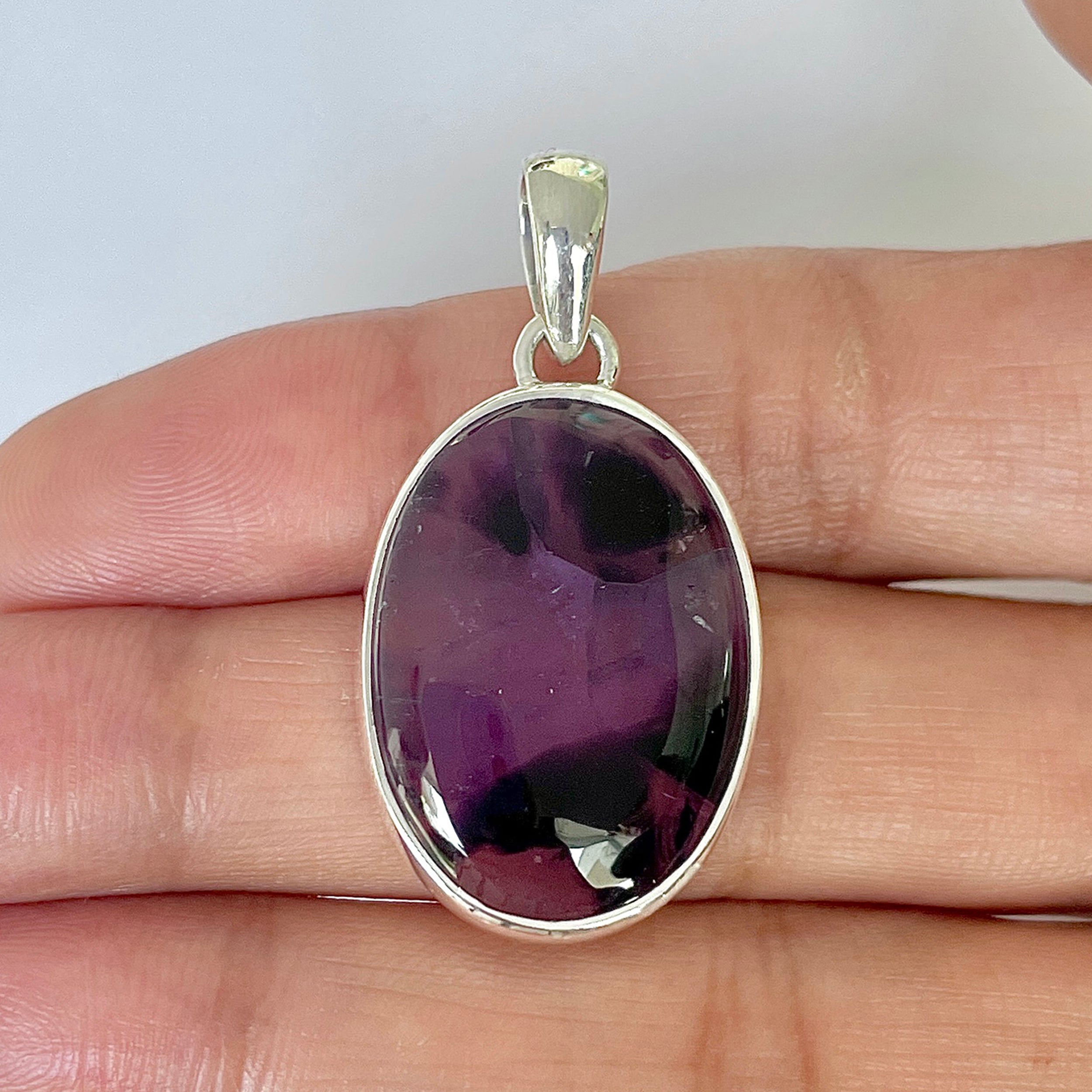 Star Amethyst Pendant-(STA-1-35)