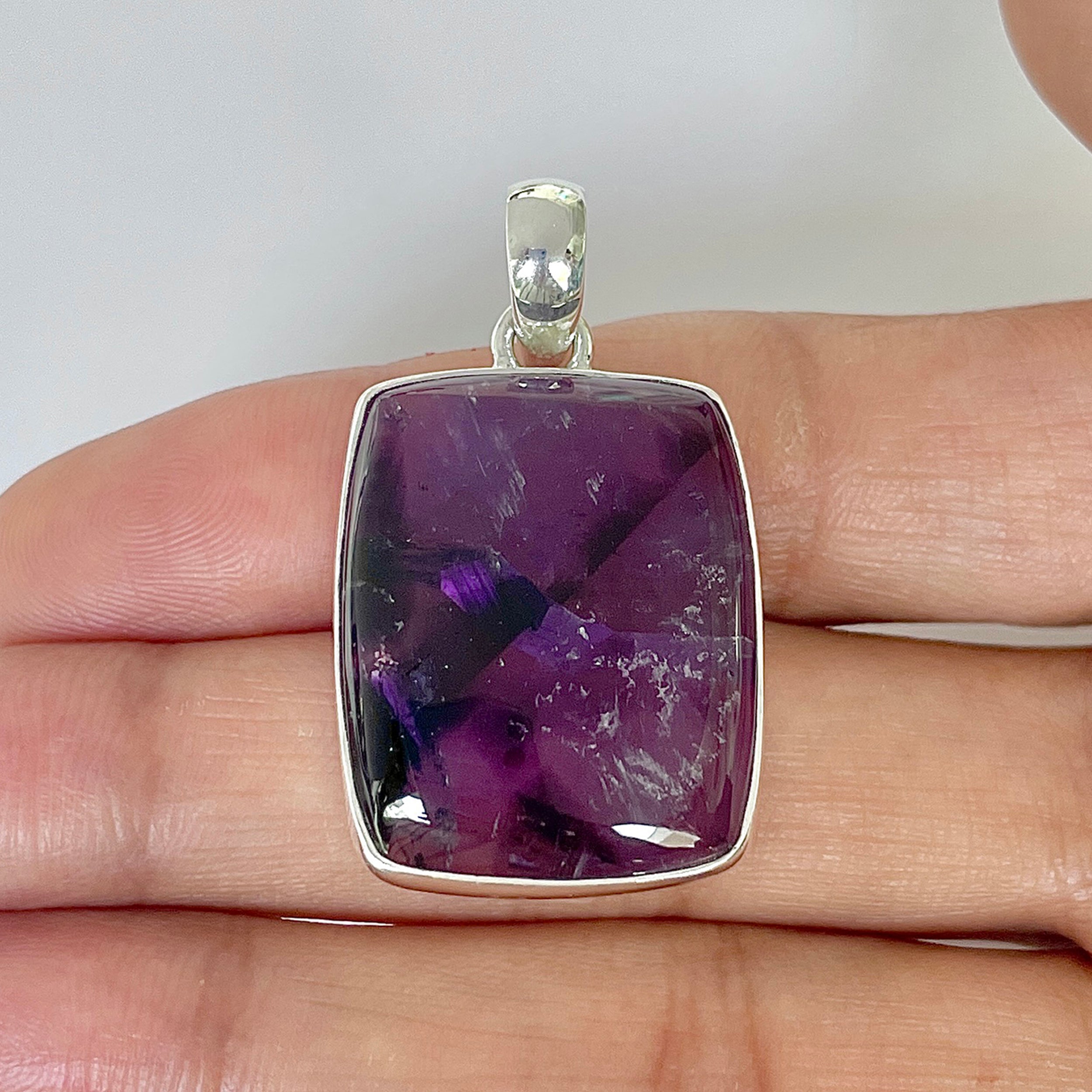 Star Amethyst Pendant-(STA-1-36)