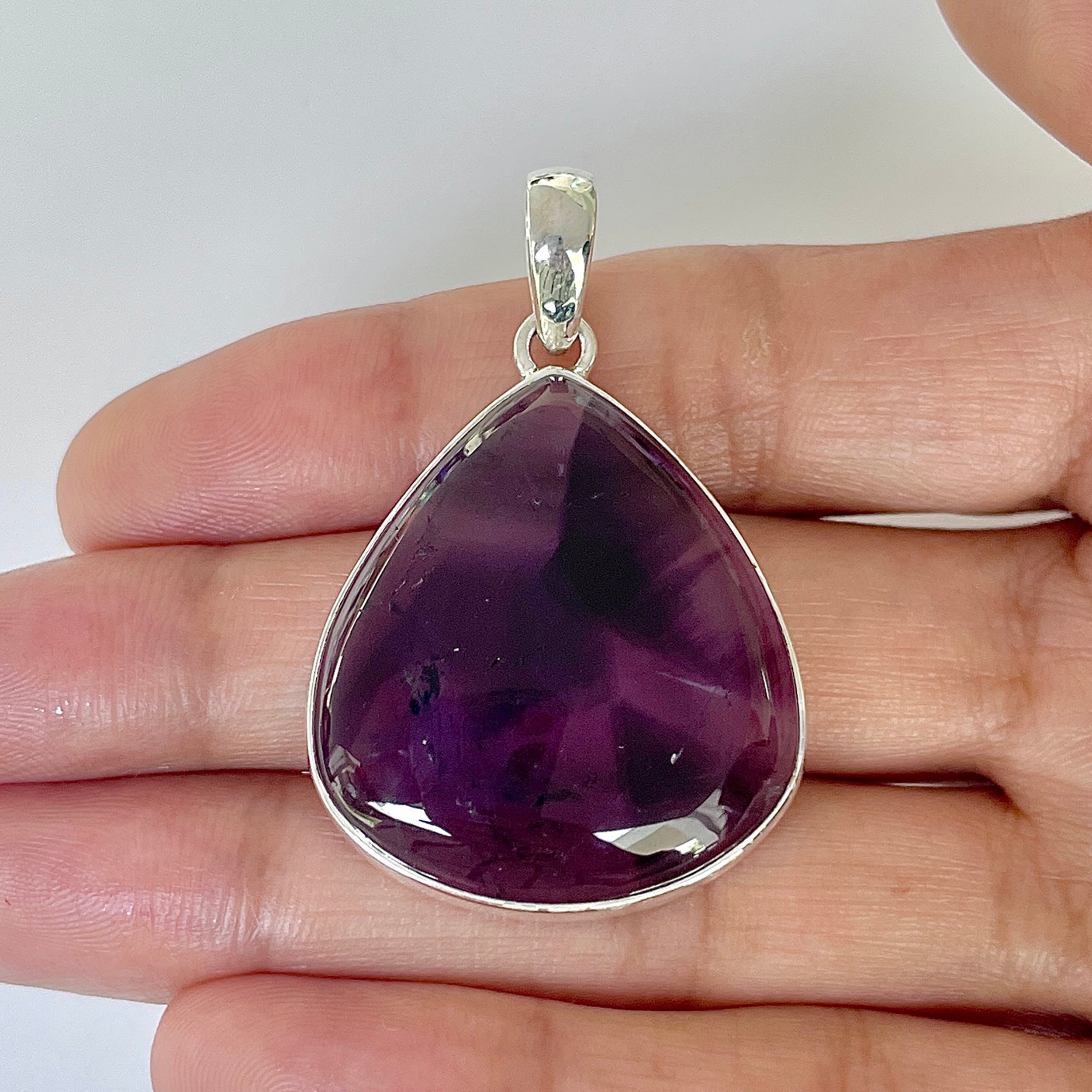 Star Amethyst Pendant-(STA-1-38)