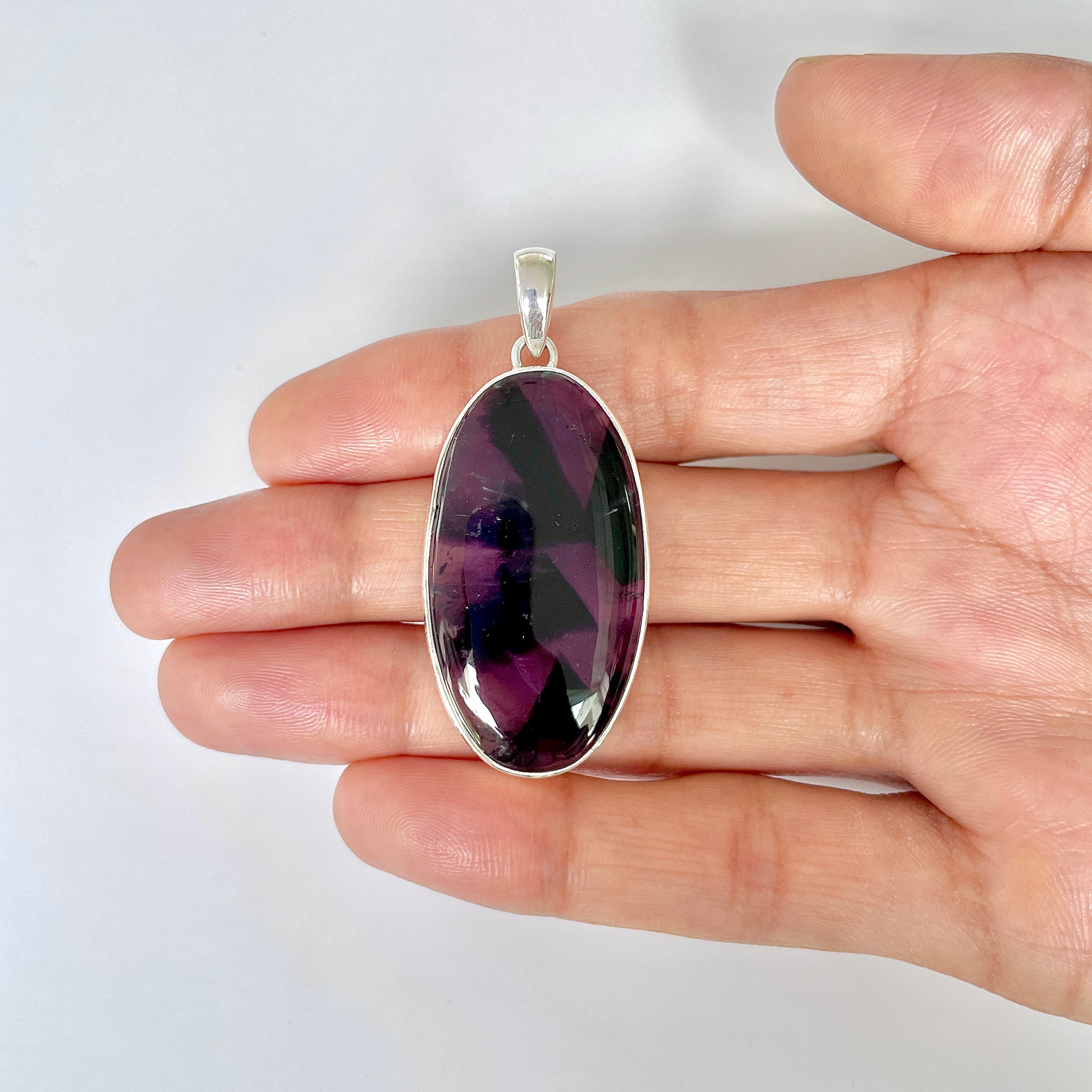 Star Amethyst Pendant-(STA-1-44)