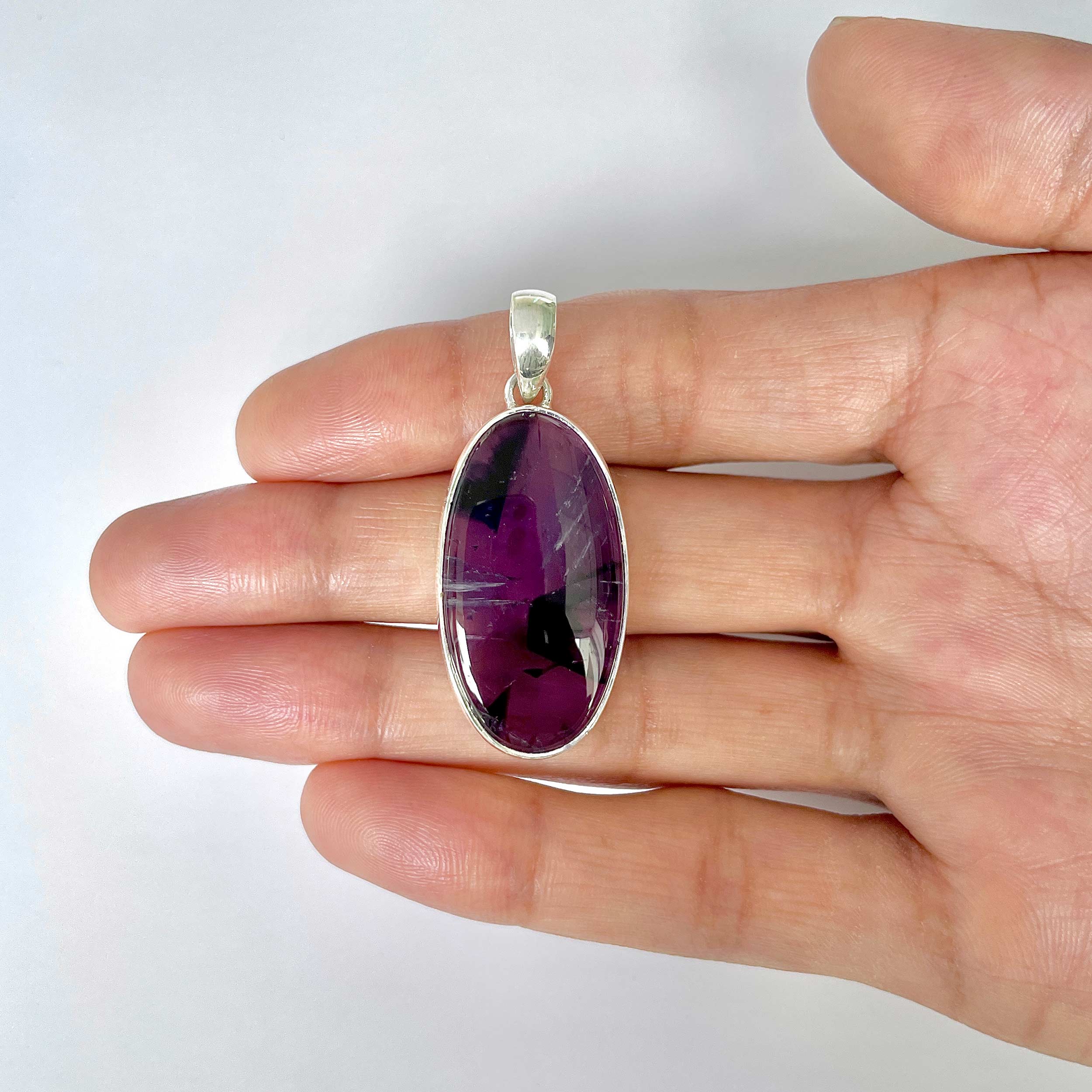 Star Amethyst Pendant-(STA-1-50)