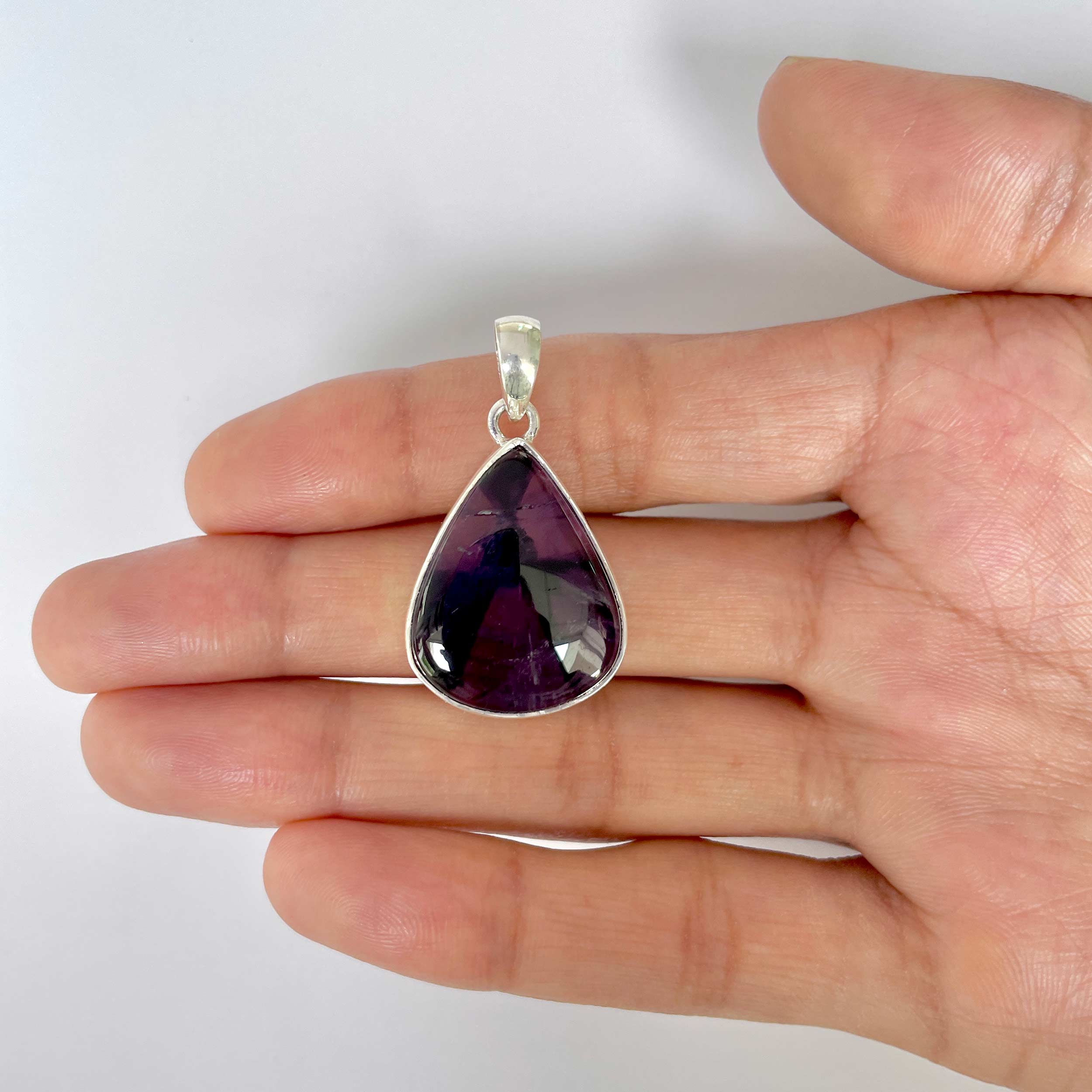 Star Amethyst Pendant-(STA-1-51)